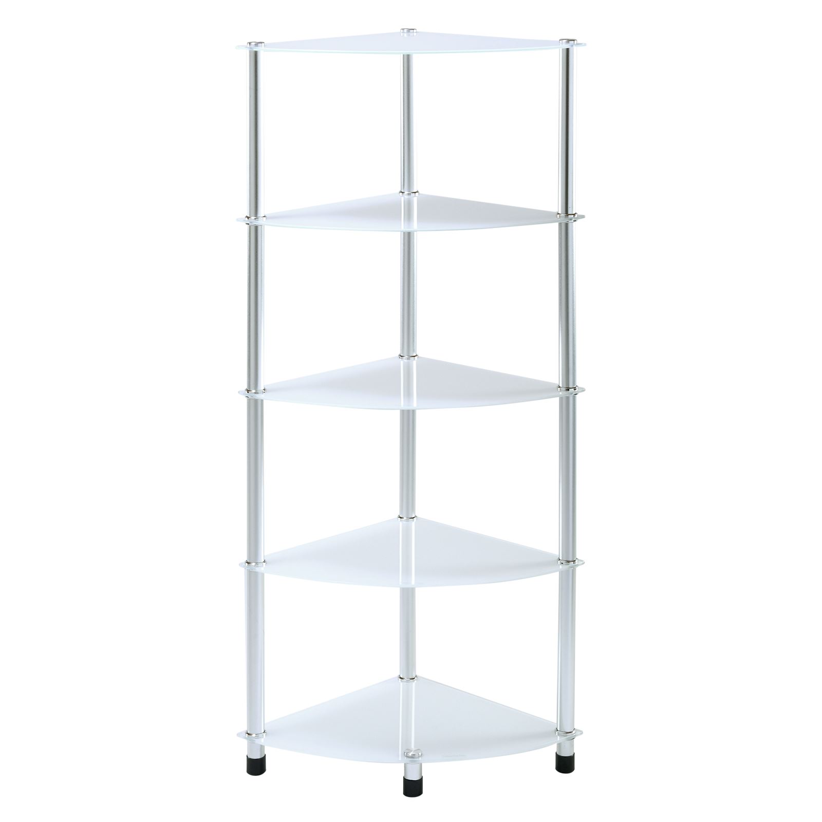 Glass Corner Shelf Shelving Unit Display Hall Lamp End Table Glass Corner Shelf Shelving Unit Display Hall Lamp End Table