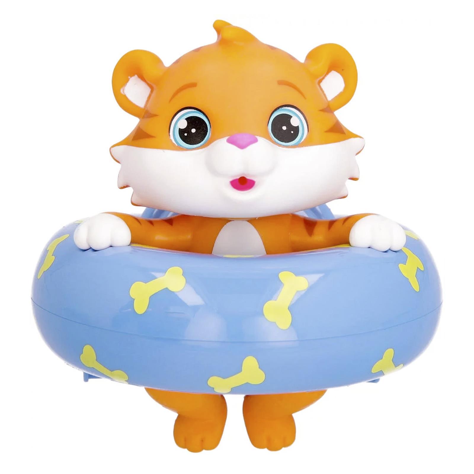 Bloopies Floaties Jungle Animal Bath Toy Wind Up Paddles Water Play Fun 10cm - Picture 6 of 7