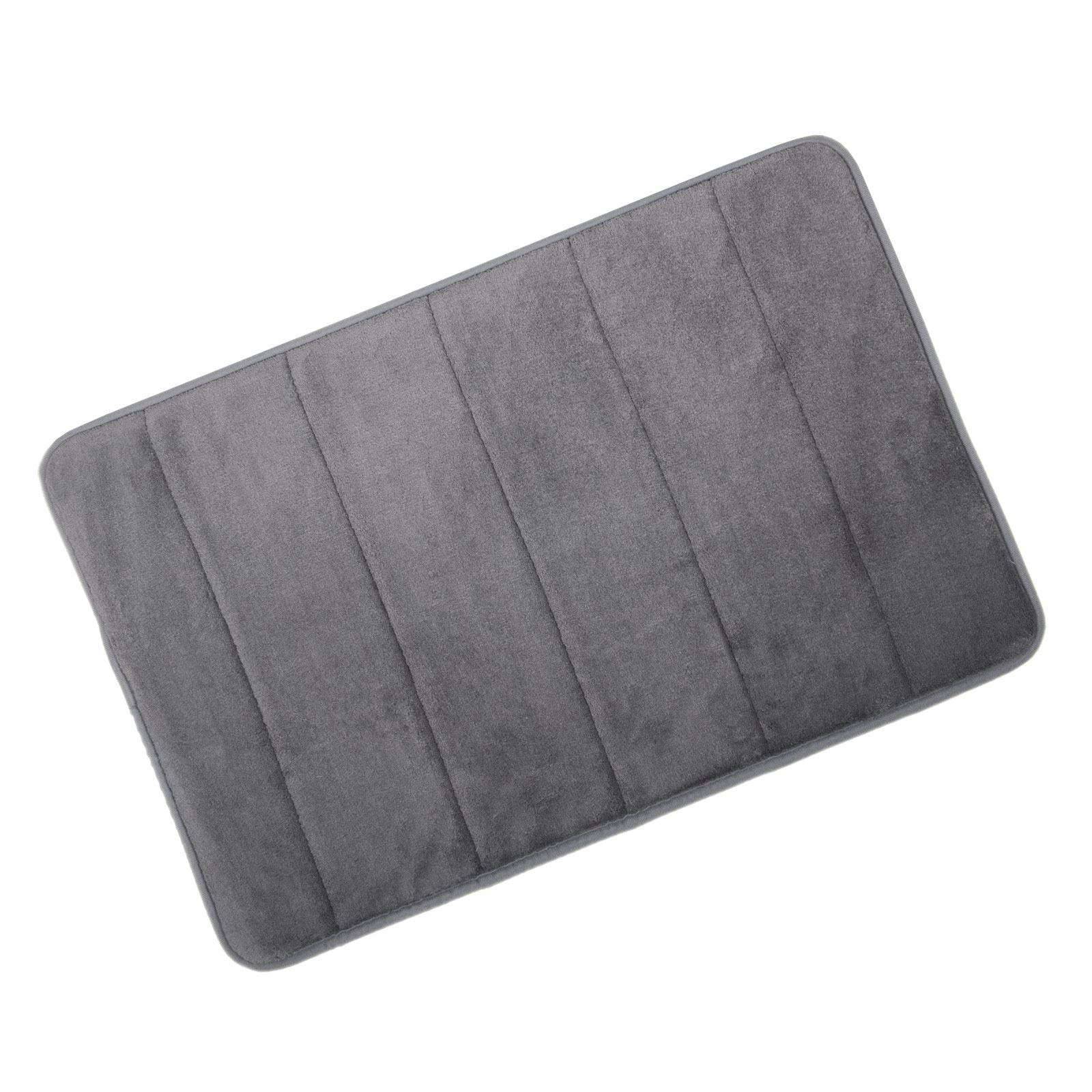 Microfibre Memory Foam Bathroom Shower Bath Mat With Non Slip Back - 22 Colours - Picture 22 of 24