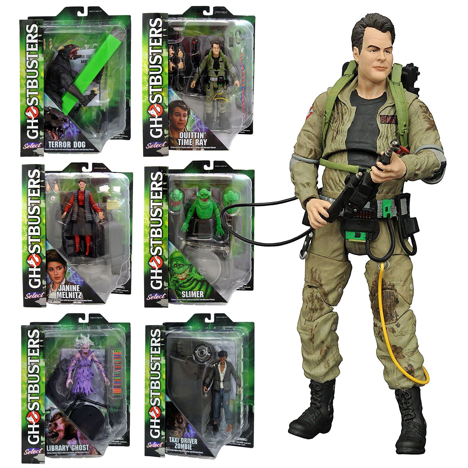 Ghostbusters Select Action Figure 1984 Deluxe Character Accessories