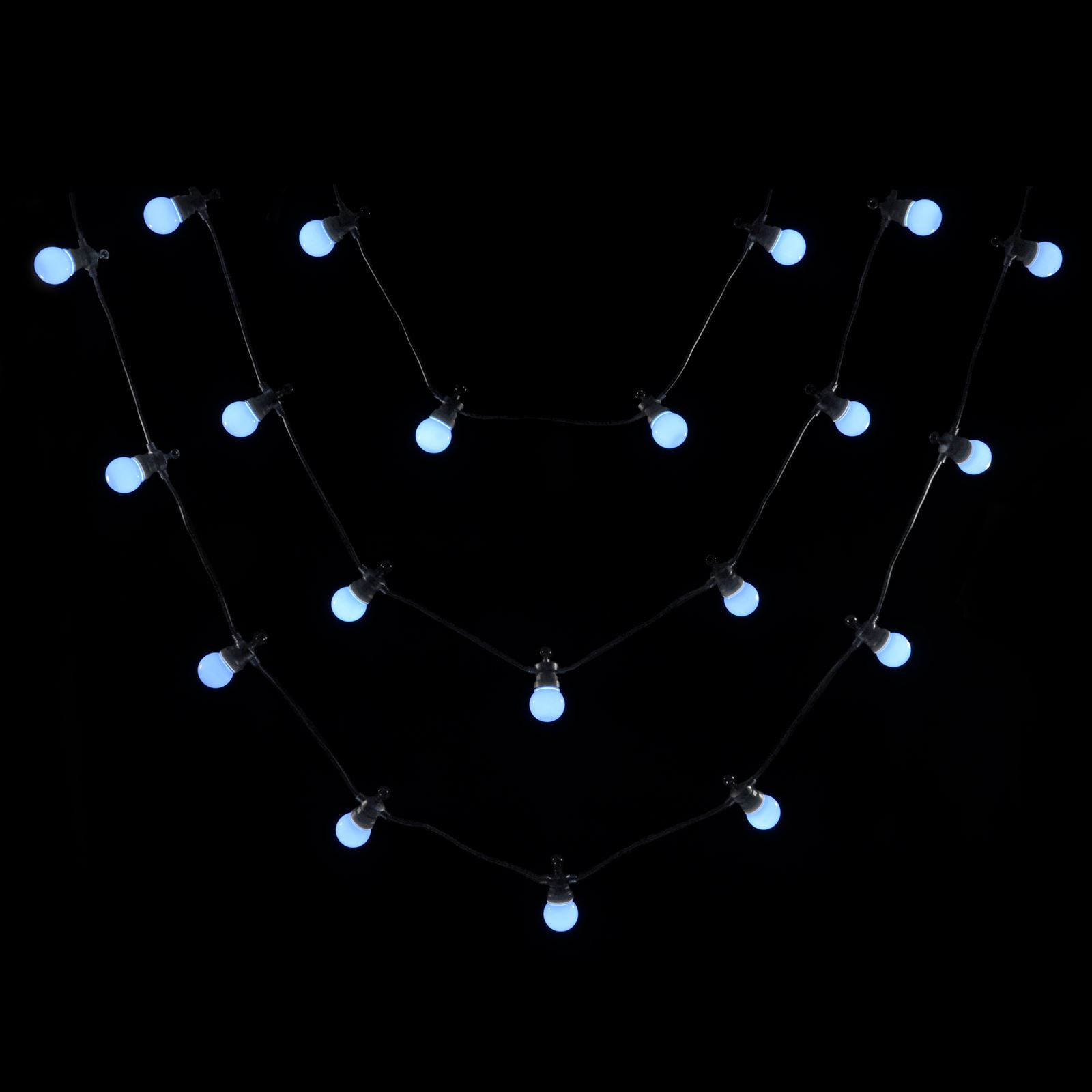 20 Connectable LED Garden Party Wedding Christmas Indoor Outdoor String Lights - Picture 7 of 28