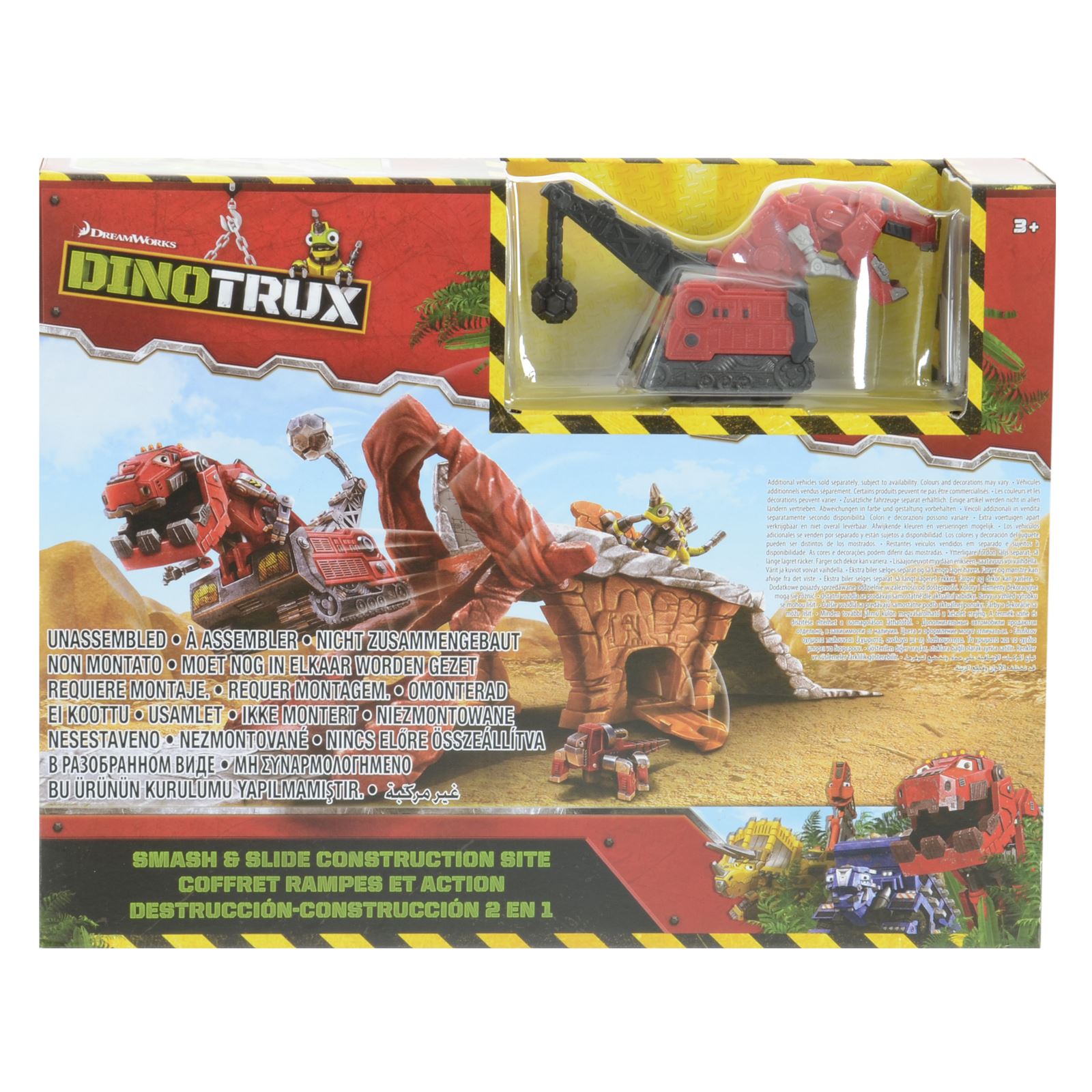 Dinotrux Buildable Playset With 10cm Vehicle Toy Scene TonTon Ty Rux DStructs eBay