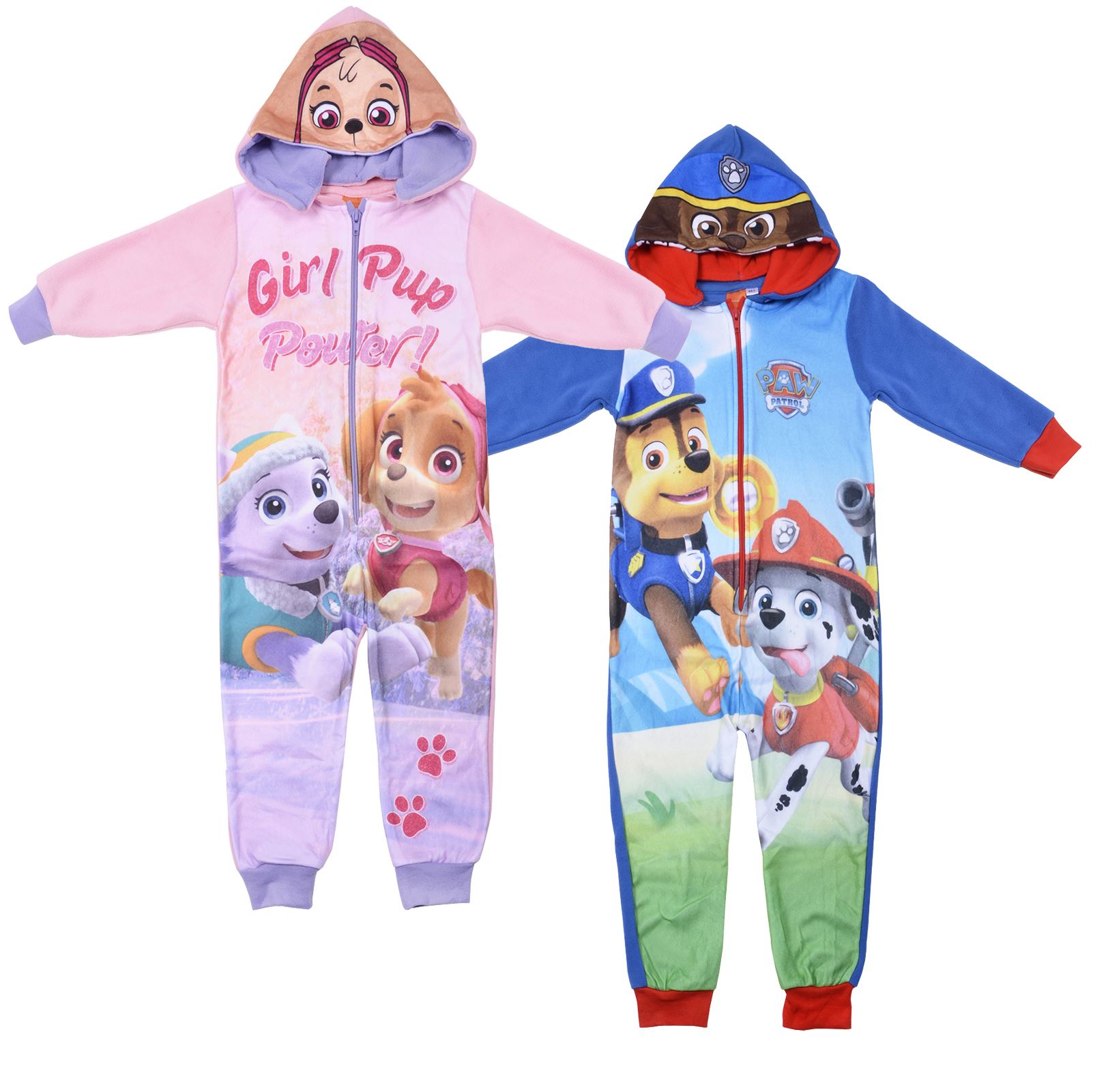 Disney Marvel 1onesie All In One Pyjamas Kids Boys Girls Character Fleece New