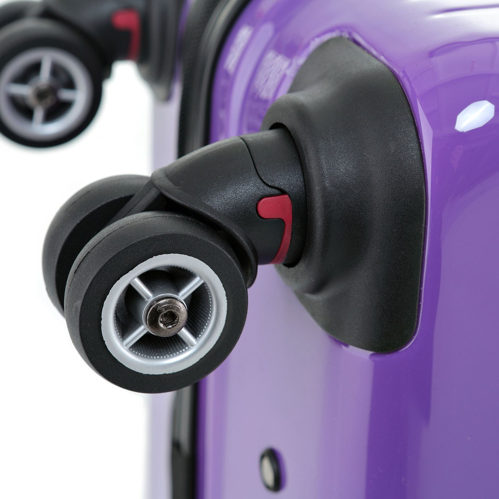 Hard Shell ABS Trolley Case 4 Spinner Wheels Suitcase Luggage Holiday Travel Bag eBay