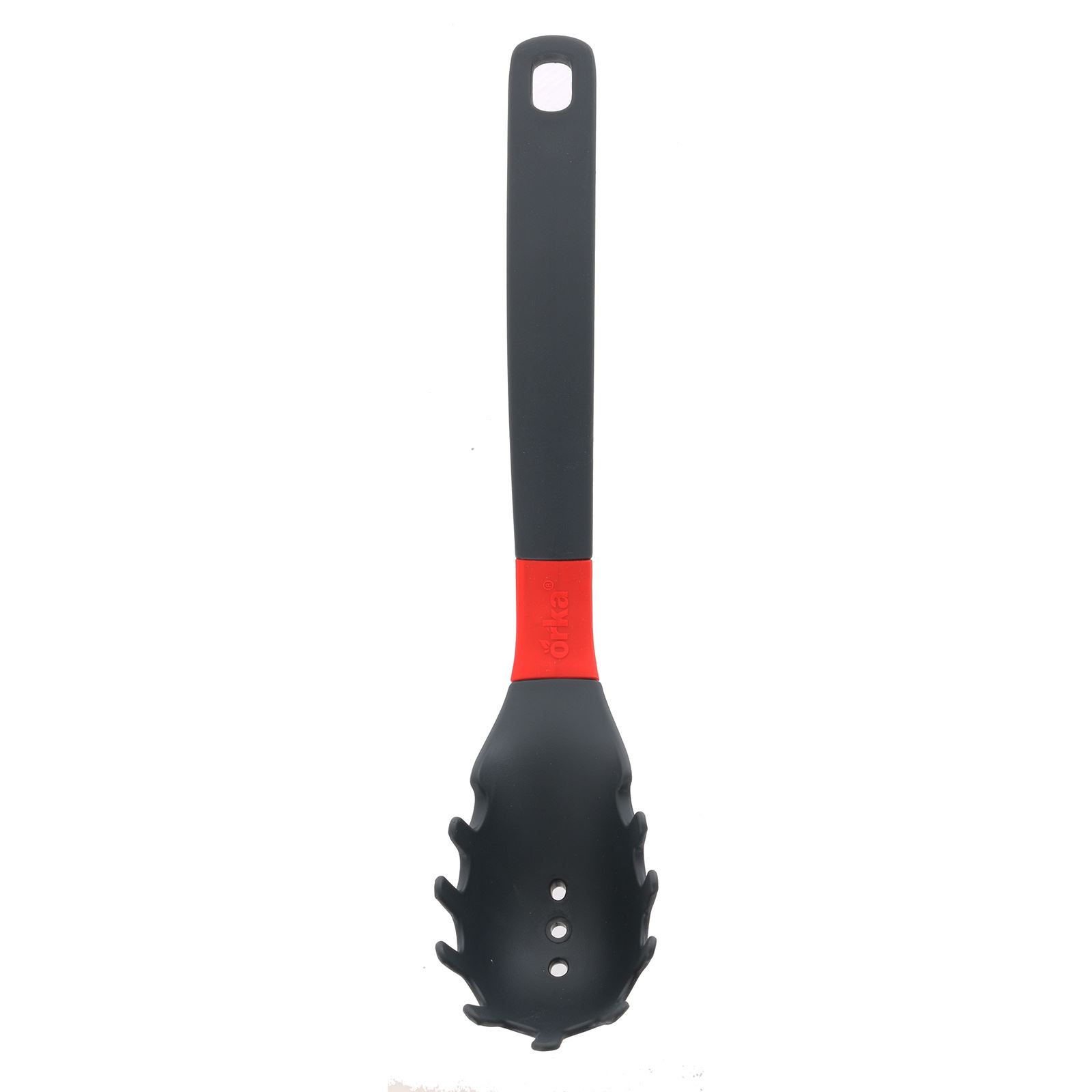 Quality French Kitchen Utensils Non Scratch Black Nylon Red Silicone Chef Tools - Picture 22 of 30
