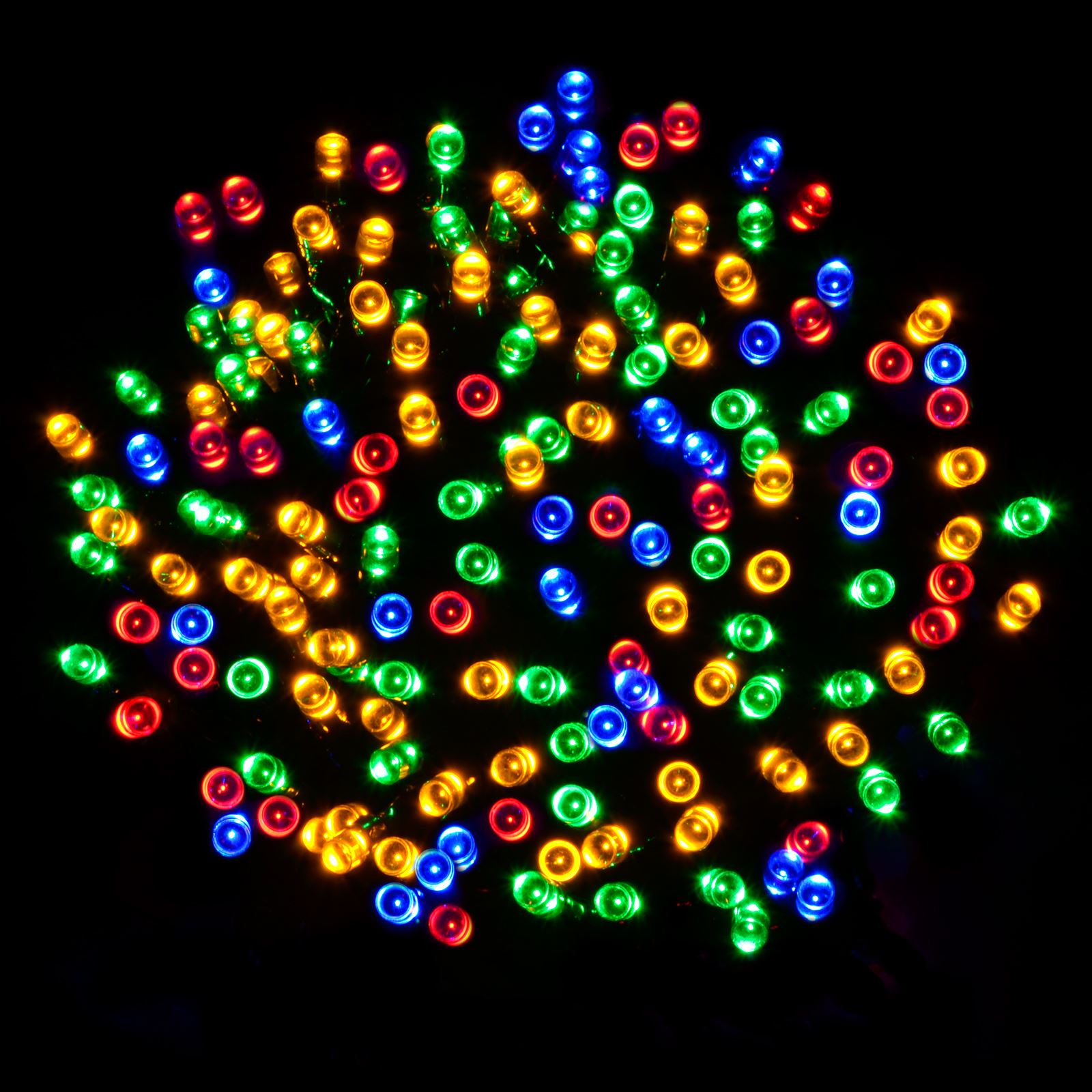 USB Multi-Function LED Christmas String Fairy Lights With Timer Indoor Outdoor - Picture 7 of 8
