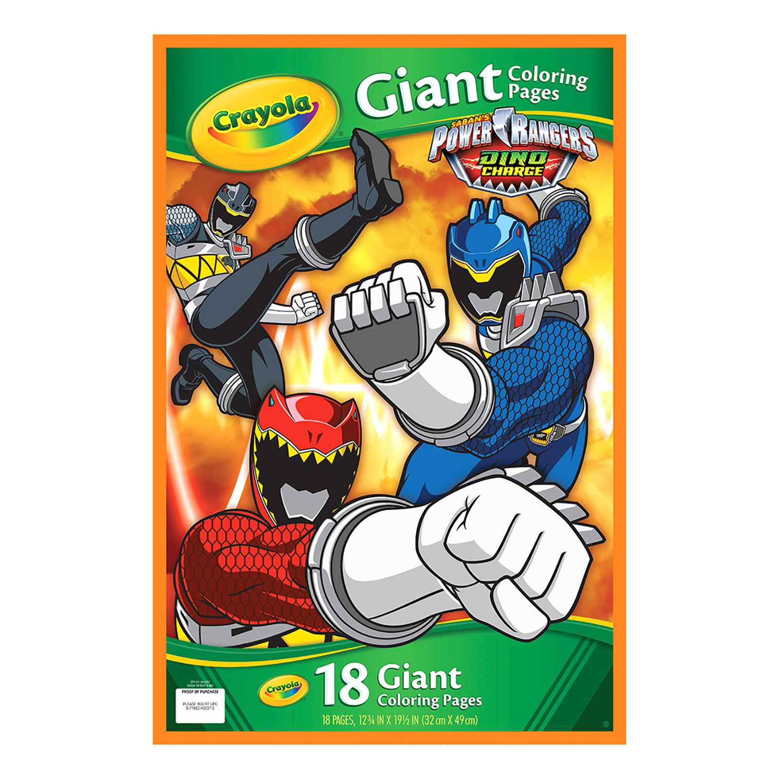 crayola 49cm giant colouring pages avengers power rangers princess