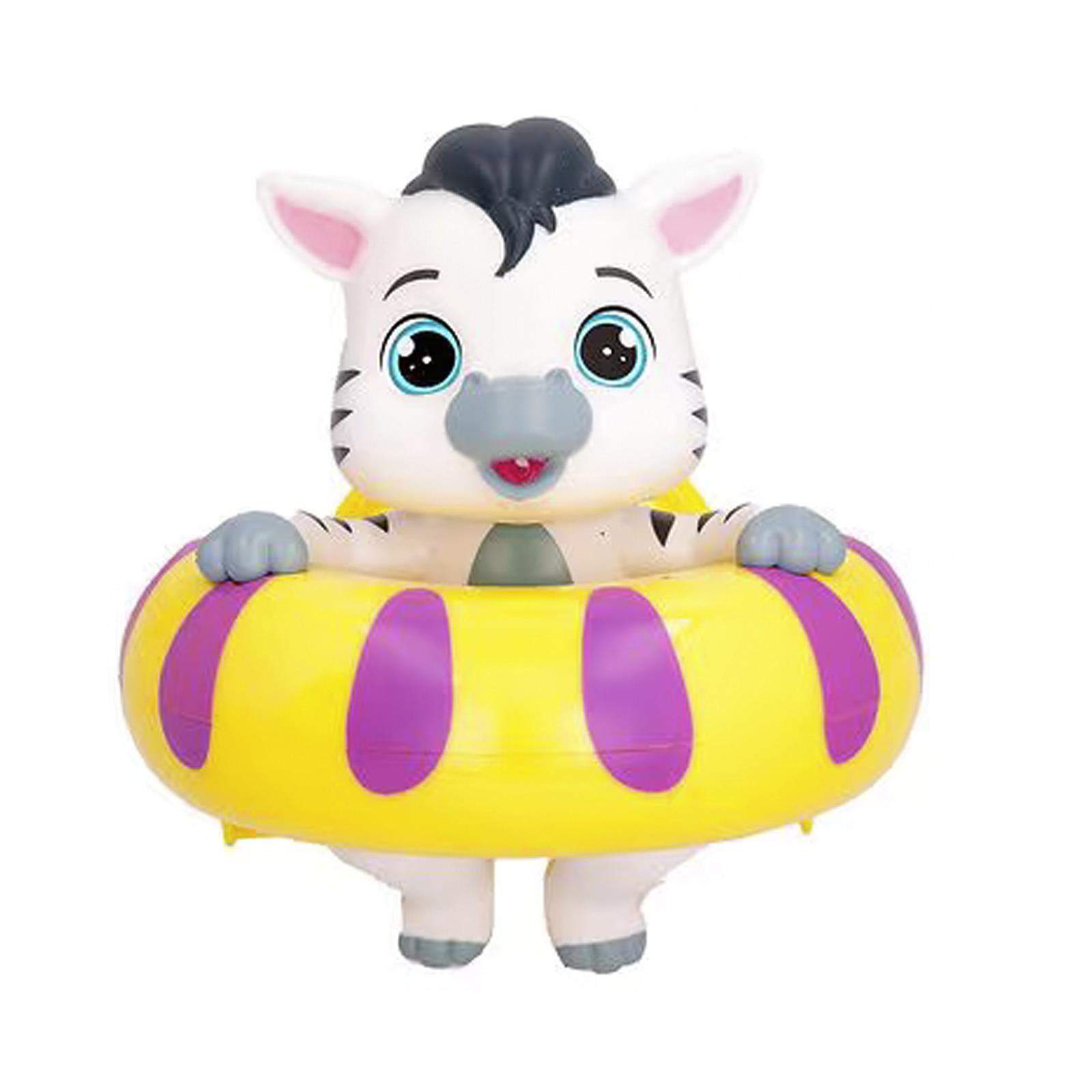 Bloopies Floaties Jungle Animal Bath Toy Wind Up Paddles Water Play Fun 10cm - Picture 7 of 7