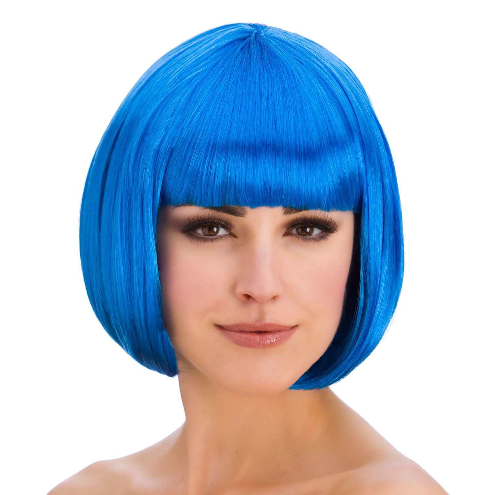 Diva Wig Short Pageboy Bob Straight Hair Carnival Pride Festival Fancy Dress - Picture 4 of 11