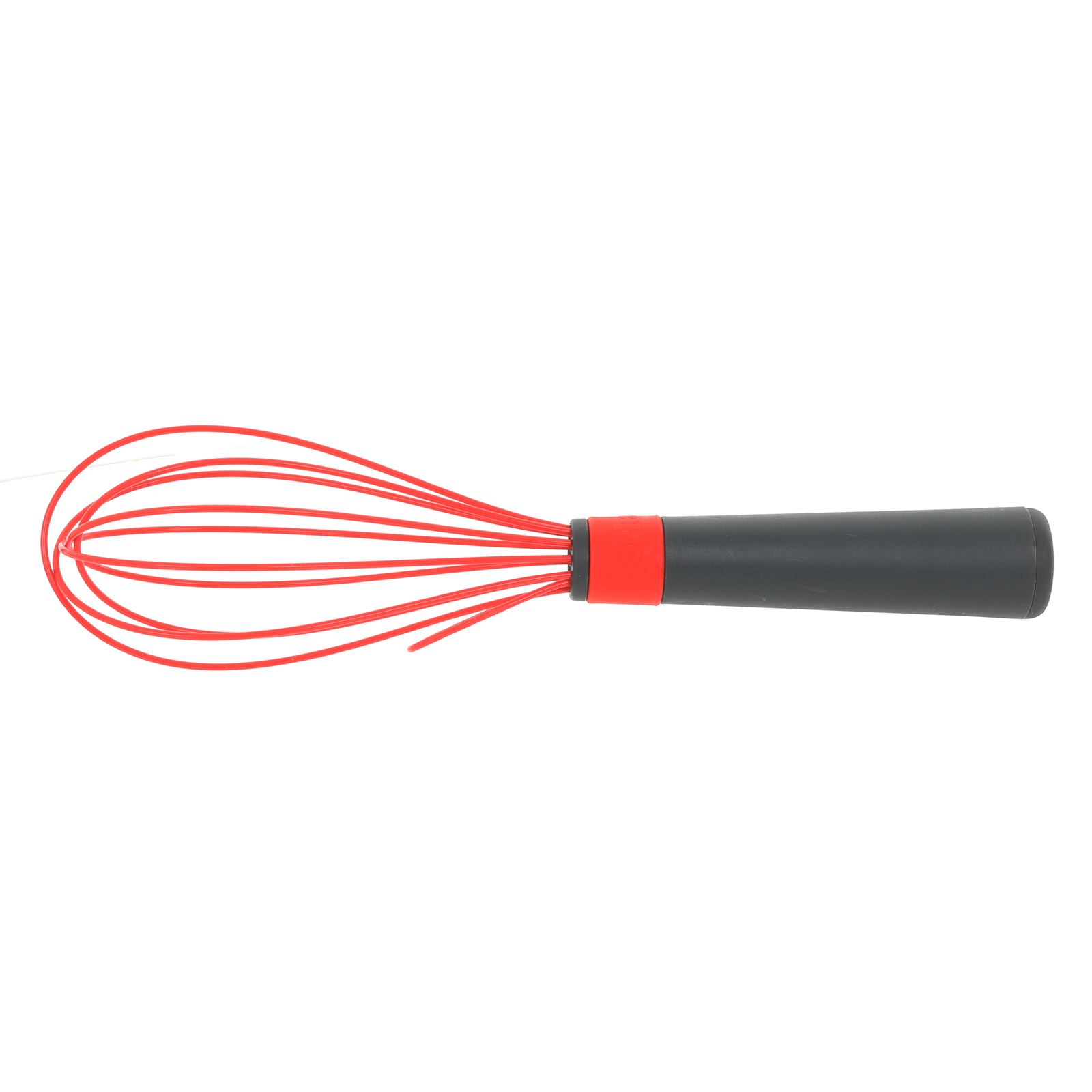 Quality French Kitchen Utensils Non Scratch Black Nylon Red Silicone Chef Tools - Picture 30 of 30