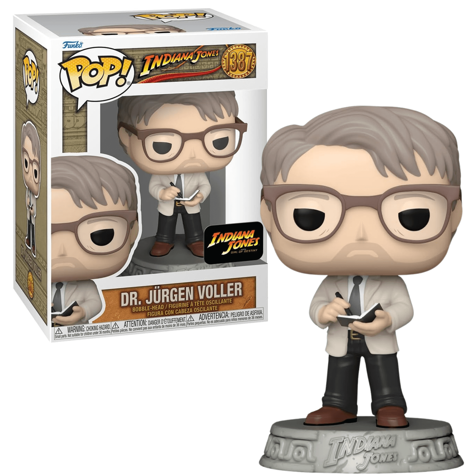 Funko Pop Indiana Jones Figure Vinyl Movie Character Collector Display Box 10cm - Picture 5 of 5