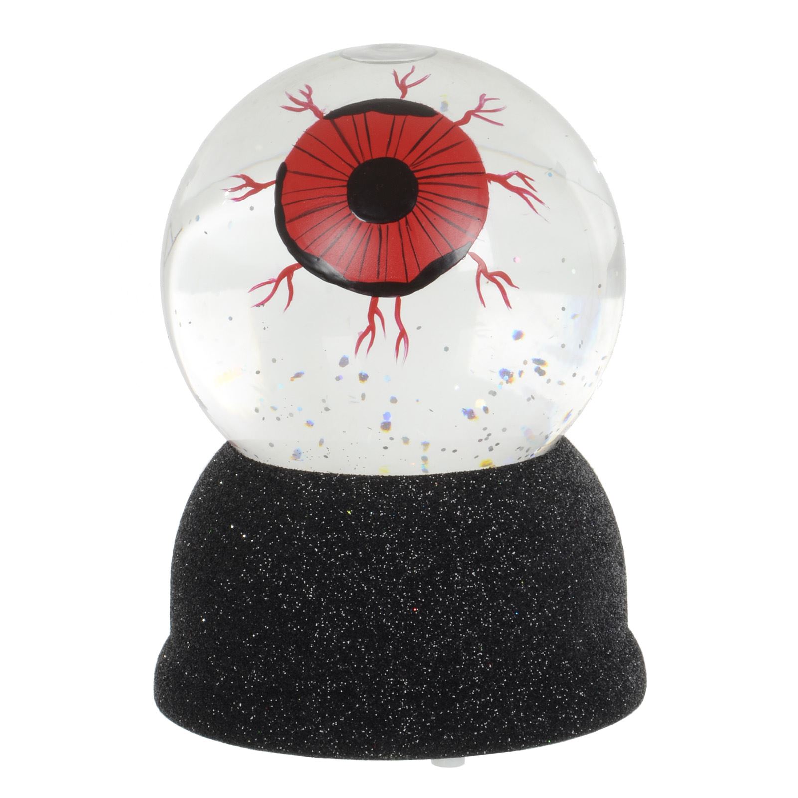 Halloween Eyeball Snow Globe Decoration Light Up Water Glitter Ornament eBay