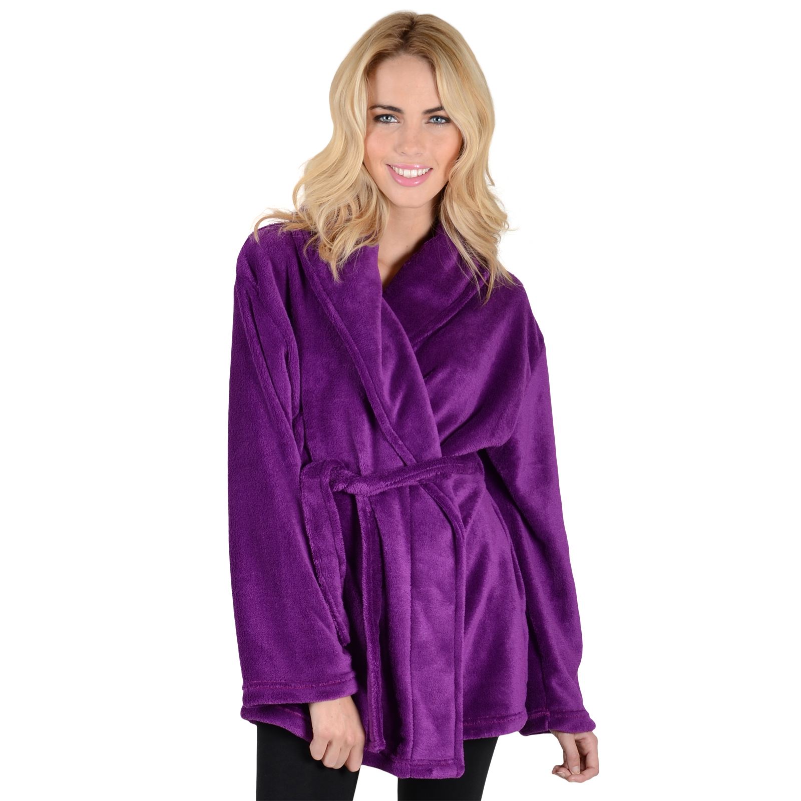 womens short dressing gown jacket