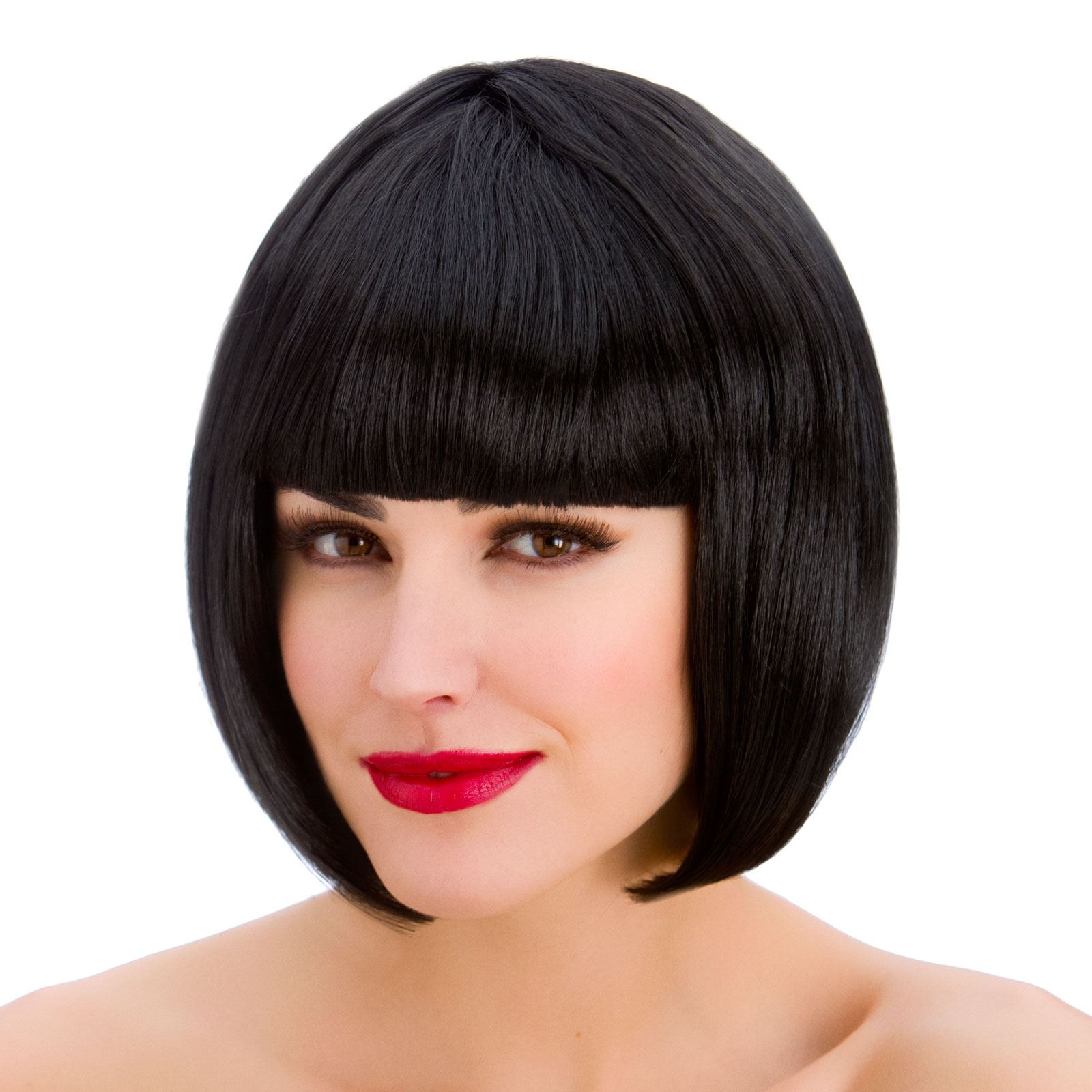 Diva Wig Short Pageboy Bob Straight Hair Carnival Pride Festival Fancy Dress - Picture 2 of 11