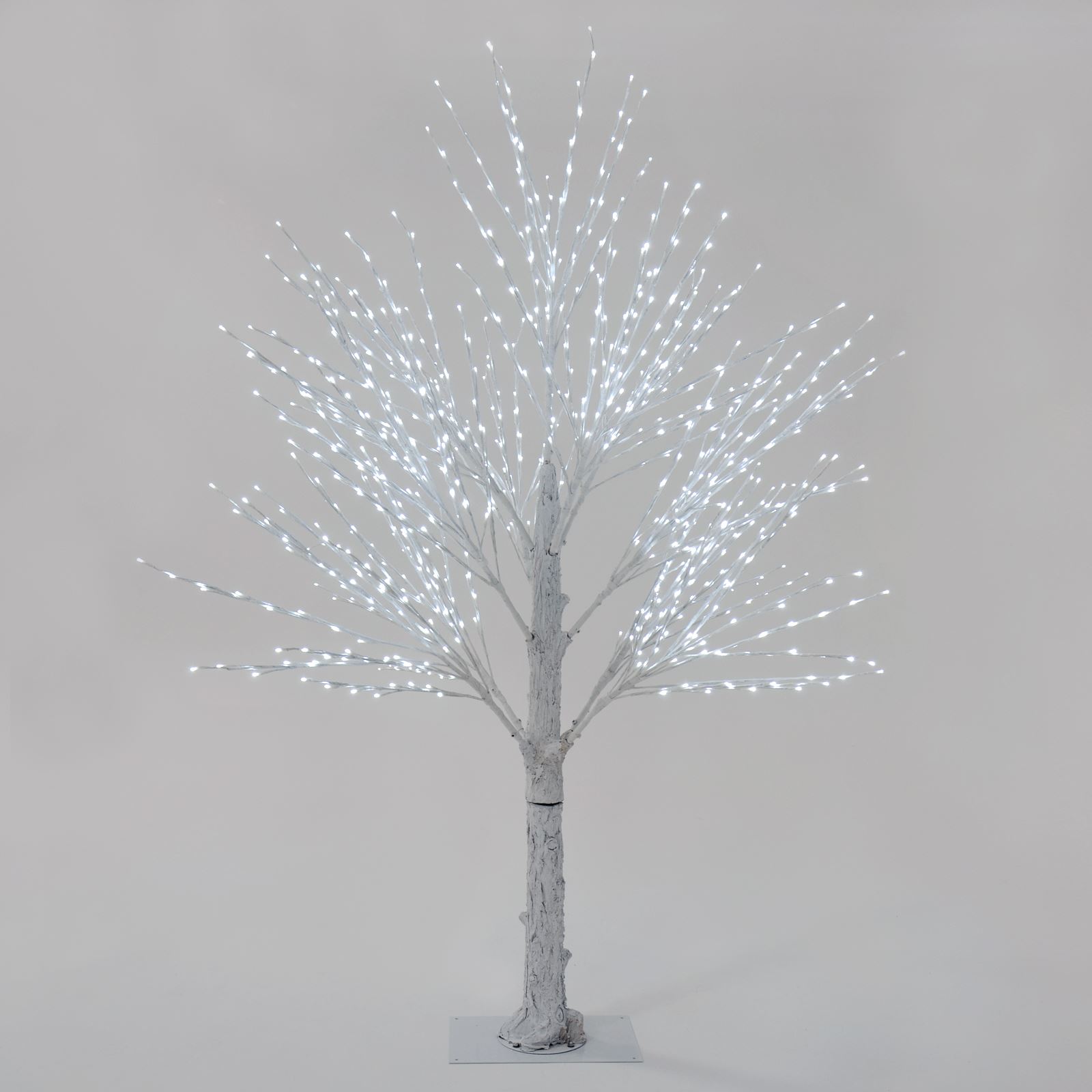 Giant Luxury White Twig Christmas Tree LED Lights 180cm 210cm Indoor