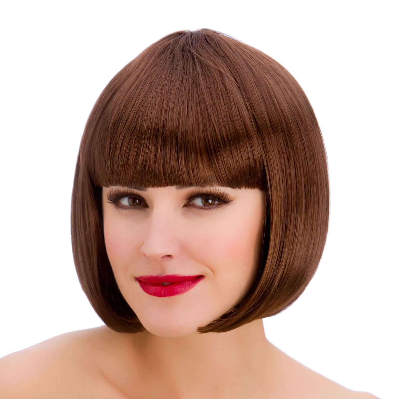 Diva Wig Short Pageboy Bob Straight Hair Carnival Pride Festival Fancy Dress - Picture 5 of 11