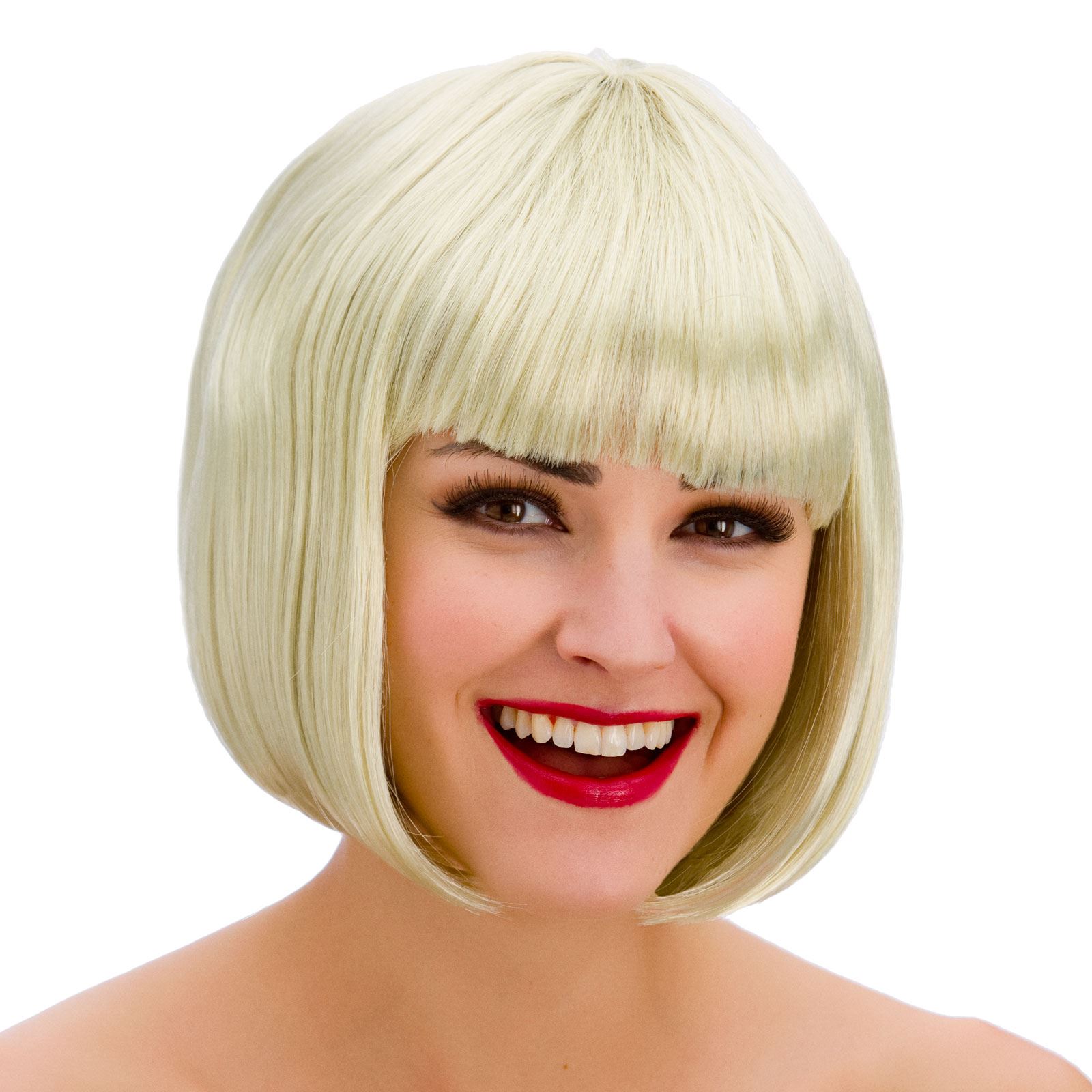 Diva Wig Short Pageboy Bob Straight Hair Carnival Pride Festival Fancy Dress - Picture 3 of 11