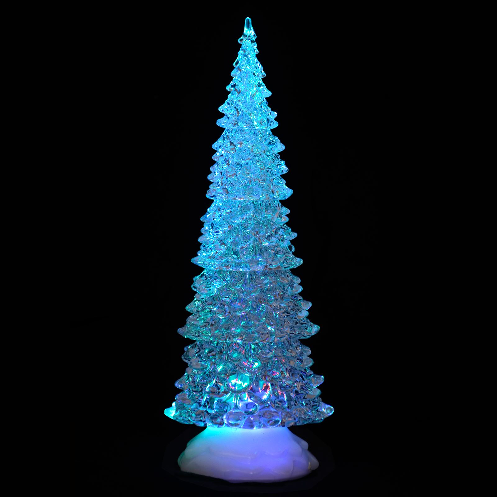 Light Up Acrylic Xmas Tree Ornament Christmas Decoration Colour Changing Light Up Acrylic Xmas Tree Ornament Christmas Decoration Colour Changing