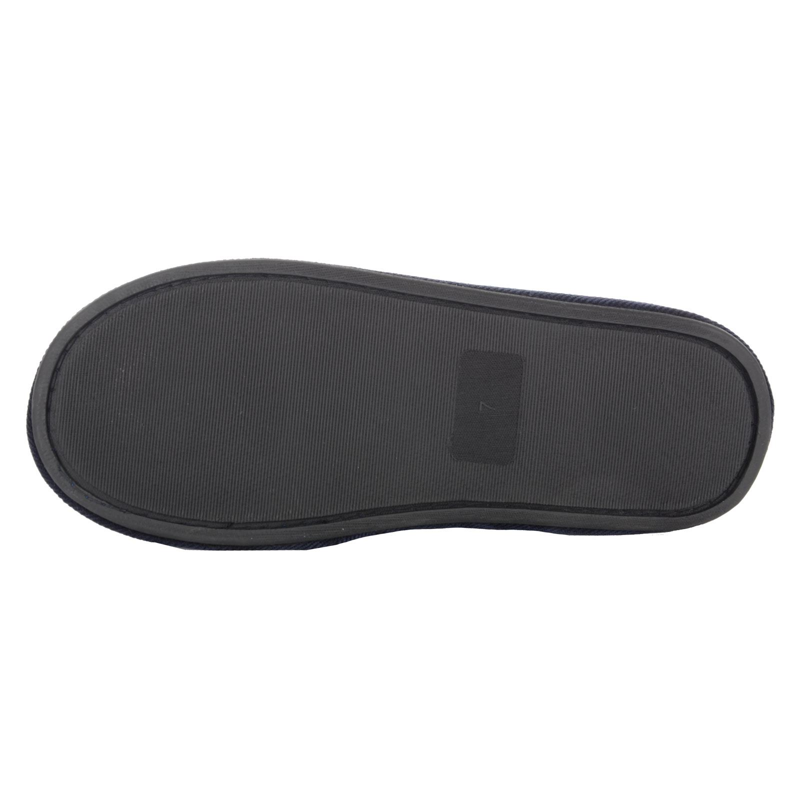Mens Cord Velvet Full Slippers Super Comfort Soft Lining Grey Navy Black UK 7-11 - Picture 22 of 22