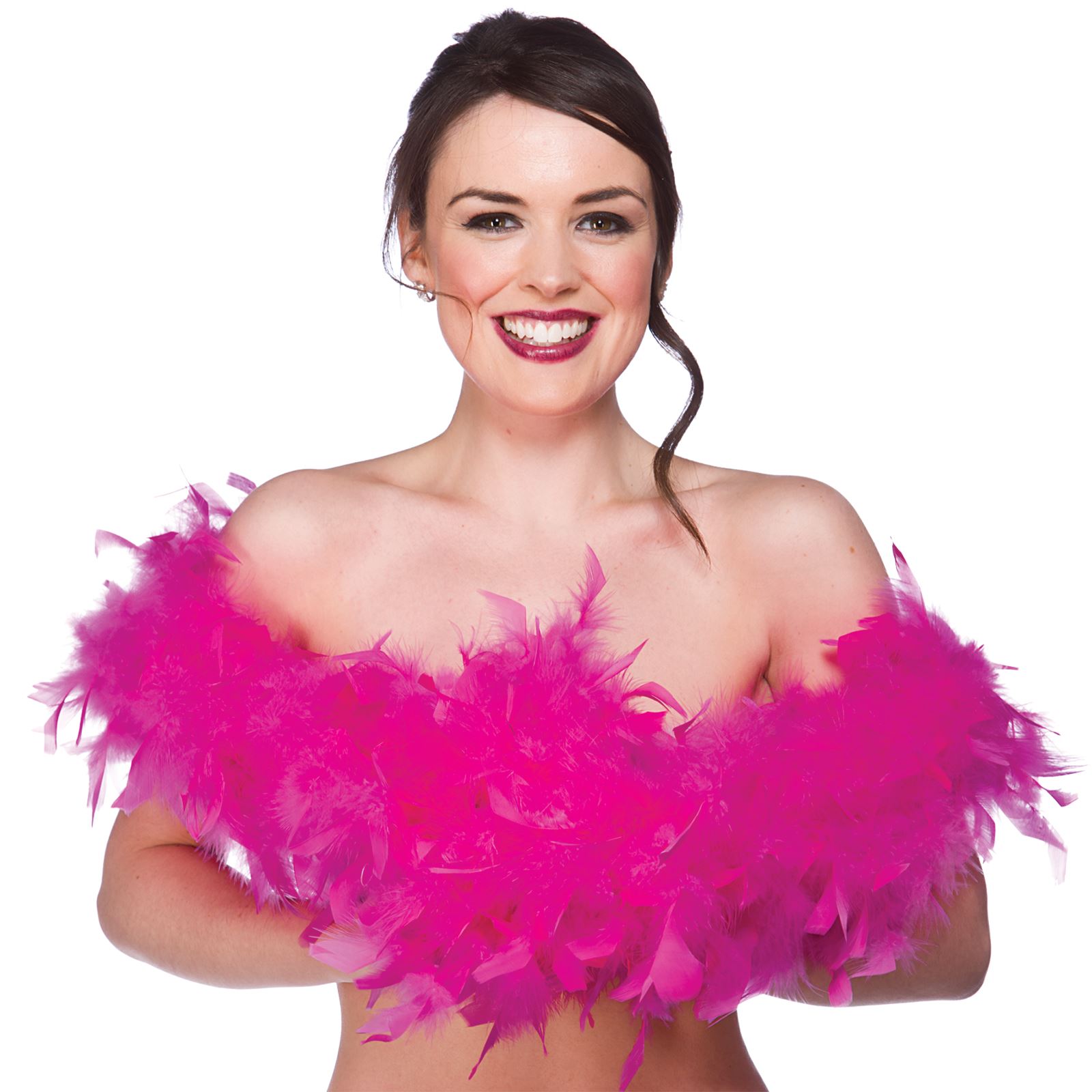 60g Feather Boa 1.7m Fancy Dress Hen Night Halloween 1920s Flapper Accessory New - Picture 7 of 14