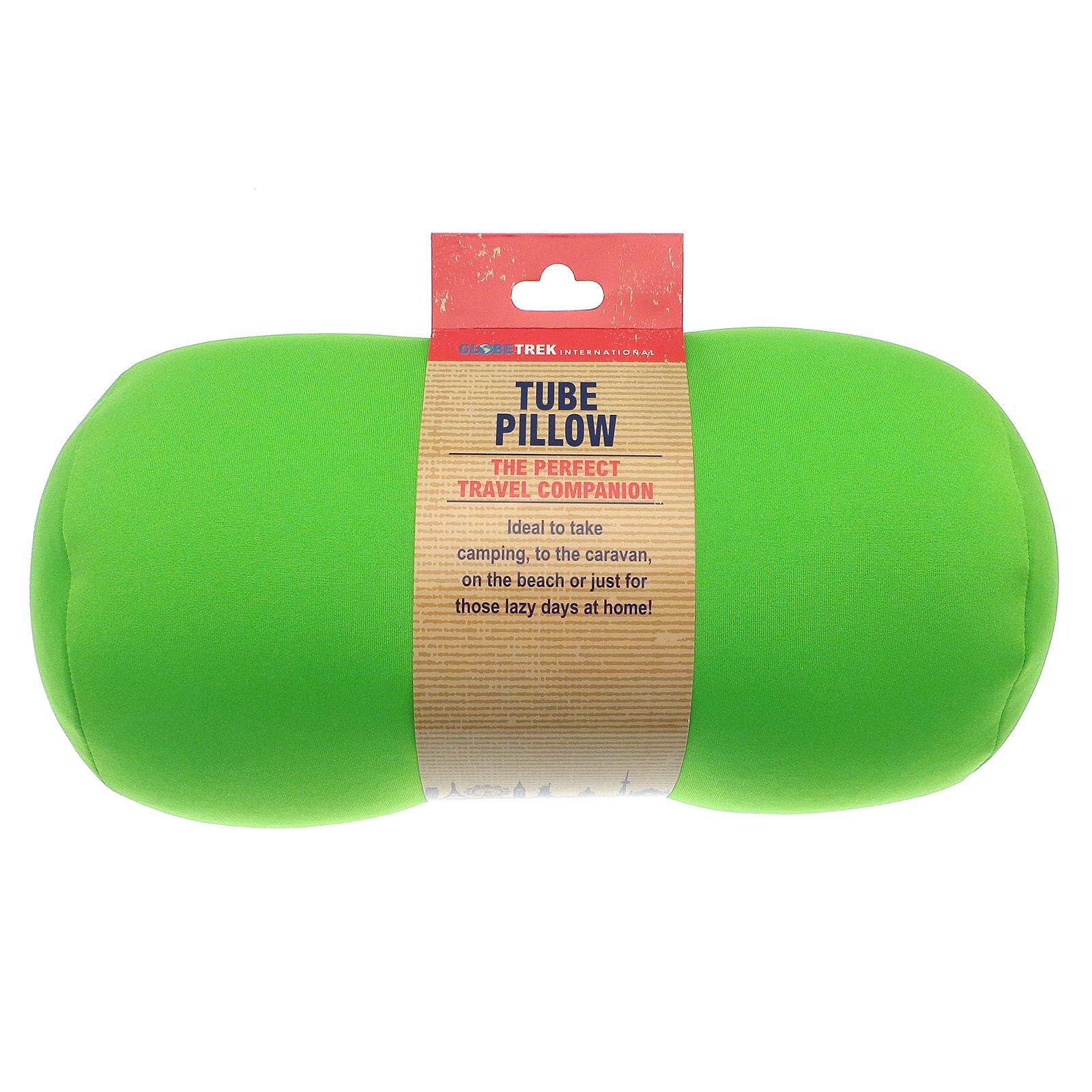 Bead Filled Tube Pillow Cushion Neck Roll Head Rest Travel Camping Accessory - Picture 2 of 3