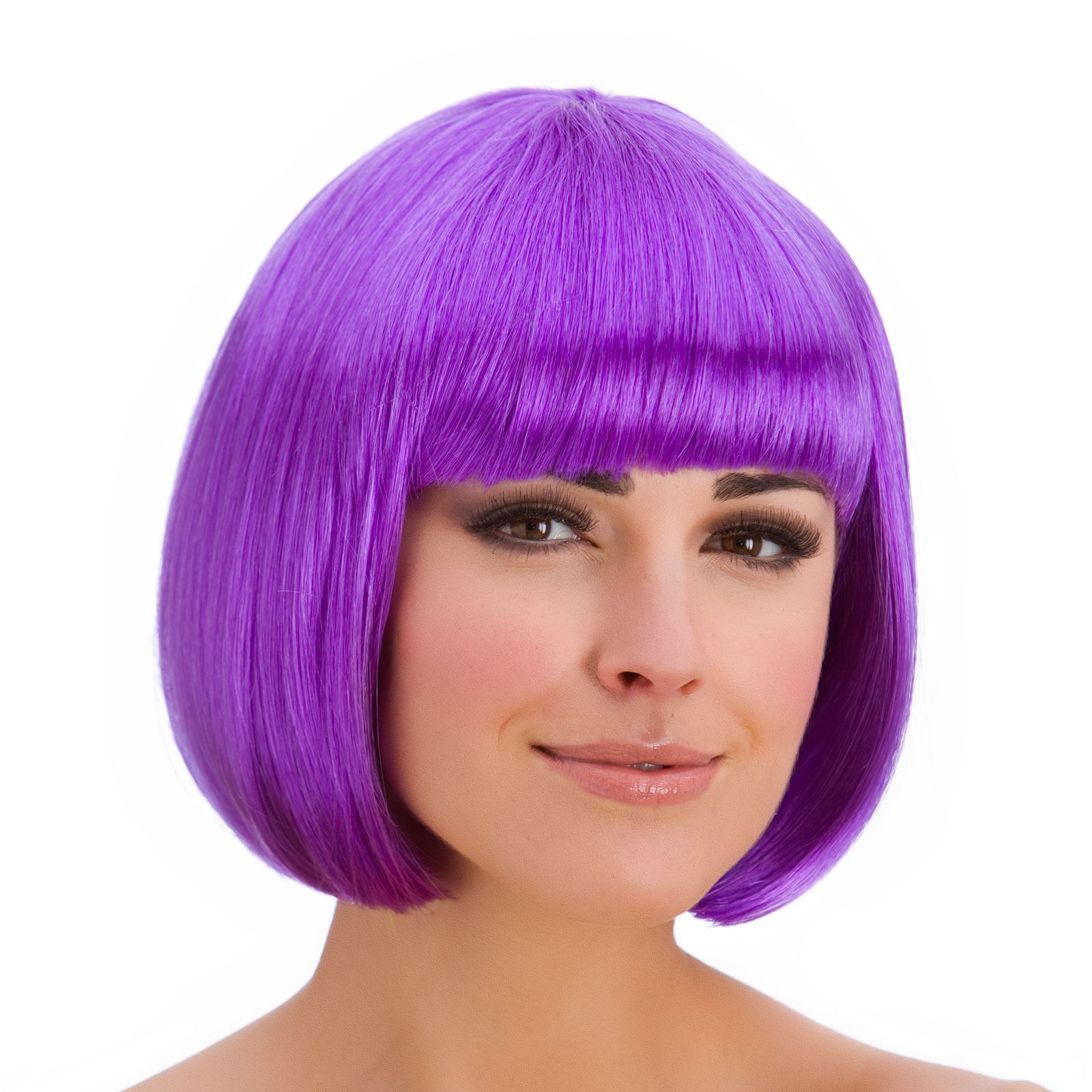 Diva Wig Short Pageboy Bob Straight Hair Carnival Pride Festival Fancy Dress - Picture 9 of 11