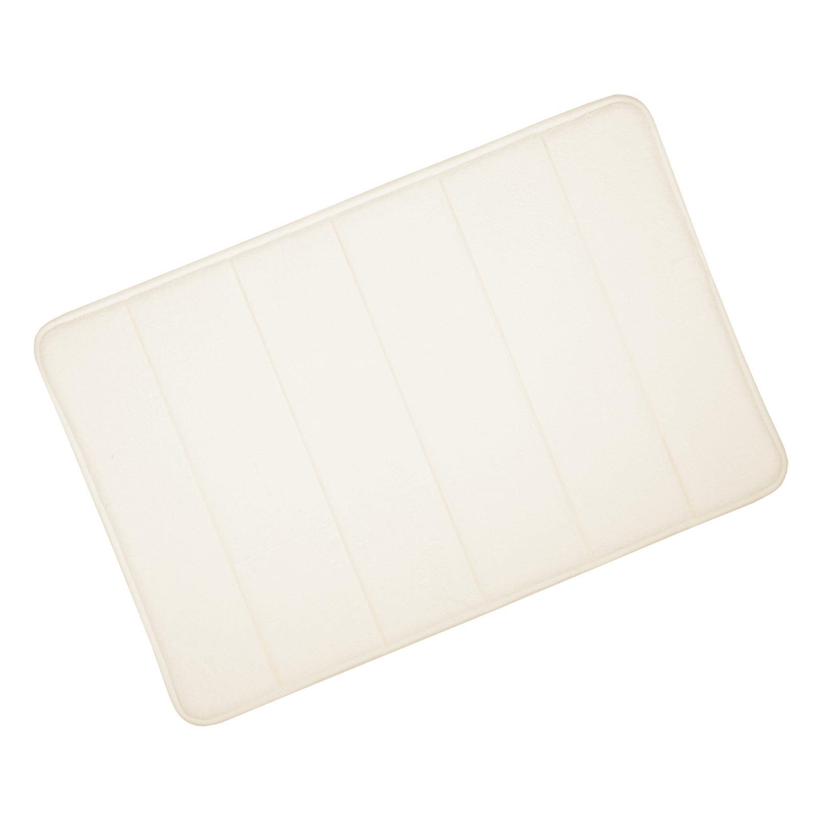 Microfibre Memory Foam Bathroom Shower Bath Mat With Non Slip Back - 22 Colours - Picture 24 of 24