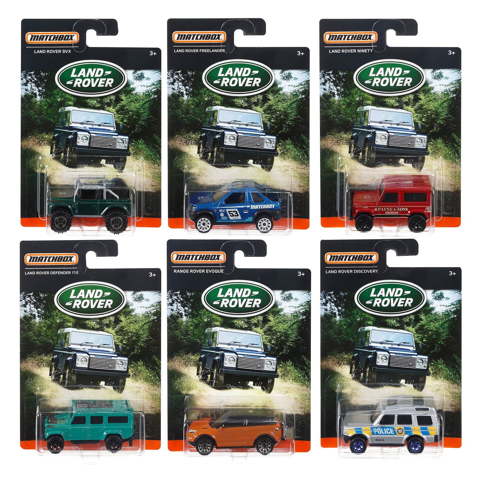 land rover matchbox car
