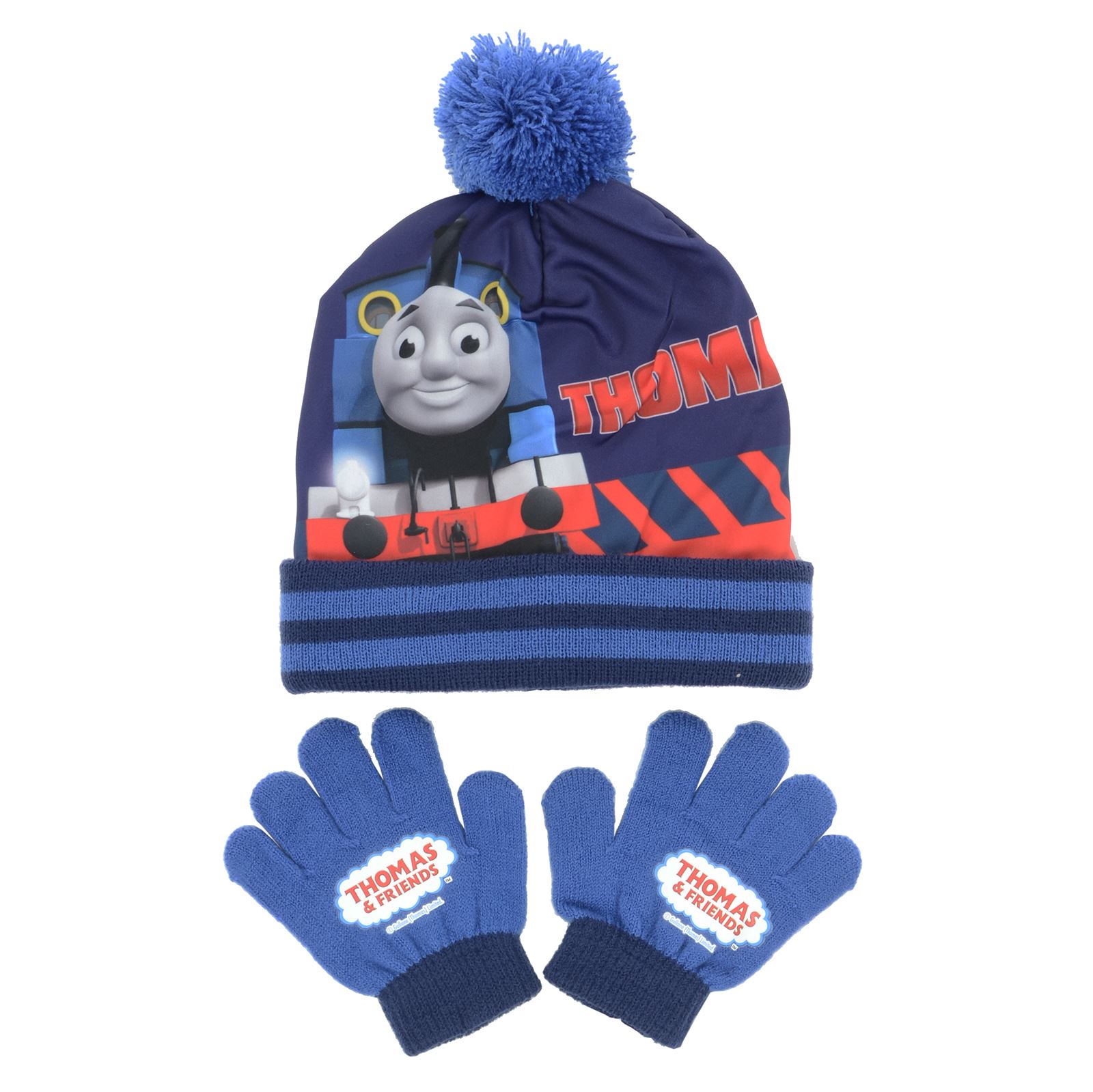 bobble hat and gloves set