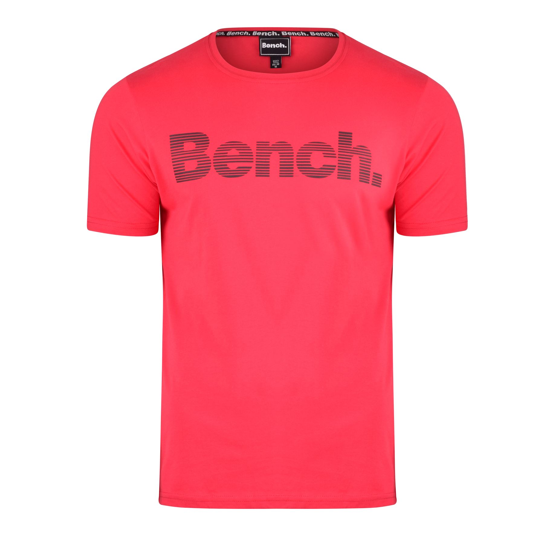 Mens Bench Cotton T-shirt Short Sleeve Crew Neck Designer Logo Tee Casual Top - Picture 11 of 37