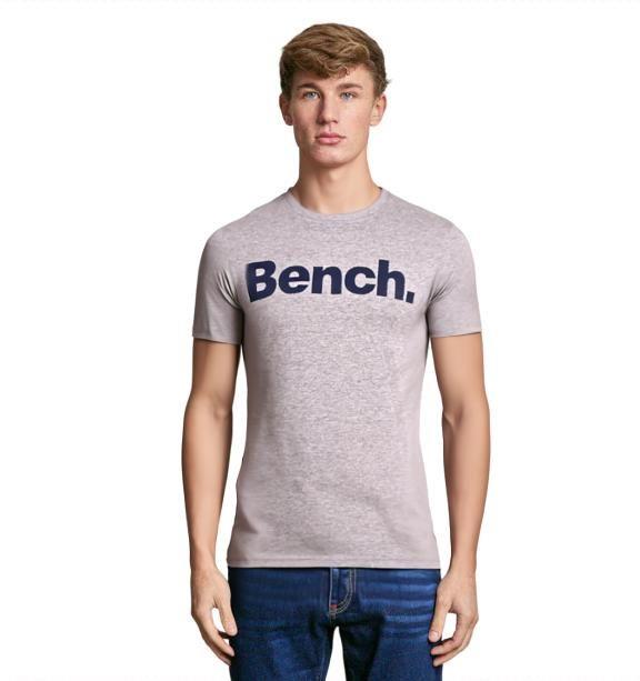 Mens Bench Cotton T-shirt Short Sleeve Crew Neck Designer Logo Tee Casual Top - Picture 20 of 37
