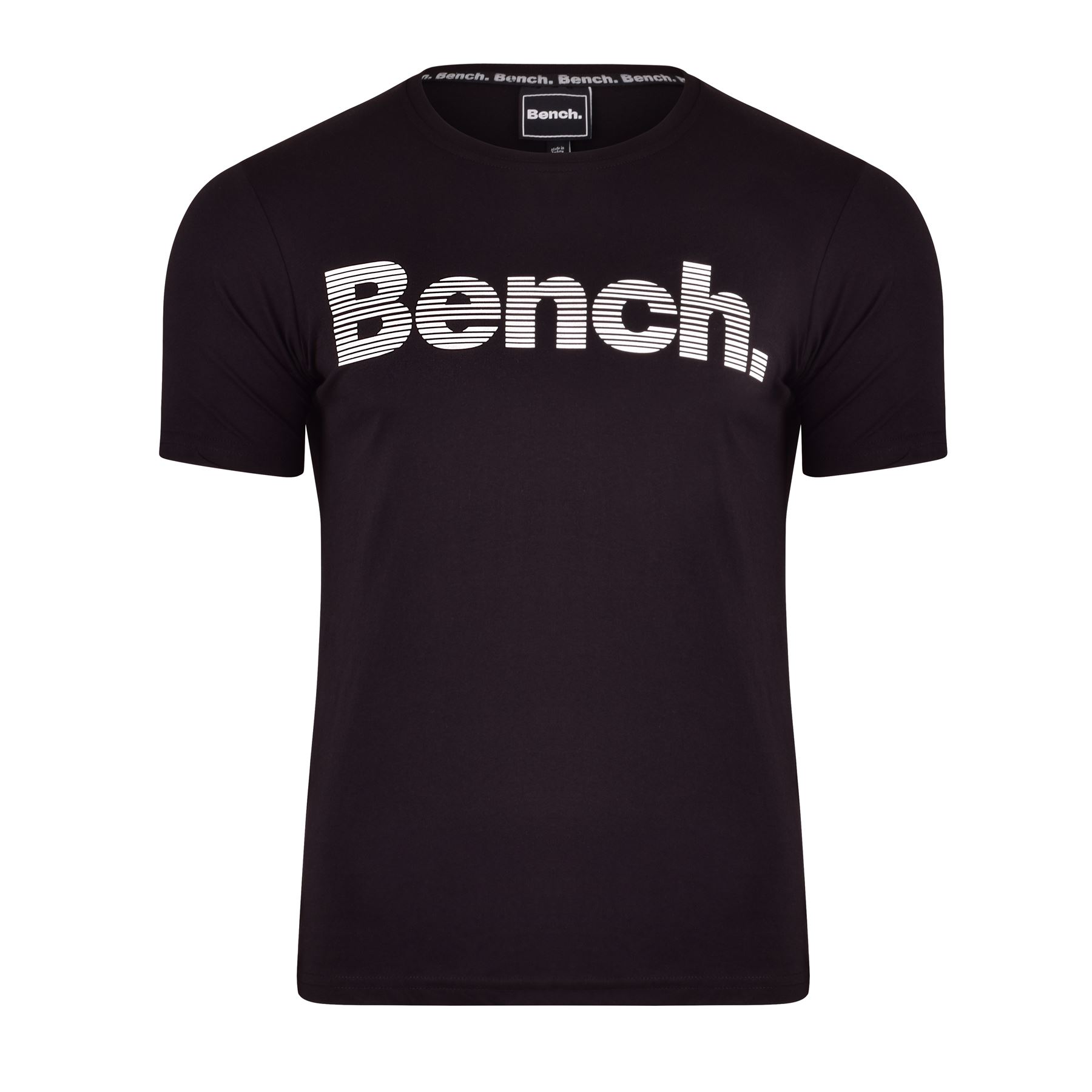 Mens Bench Cotton T-shirt Short Sleeve Crew Neck Designer Logo Tee Casual Top - Picture 4 of 37