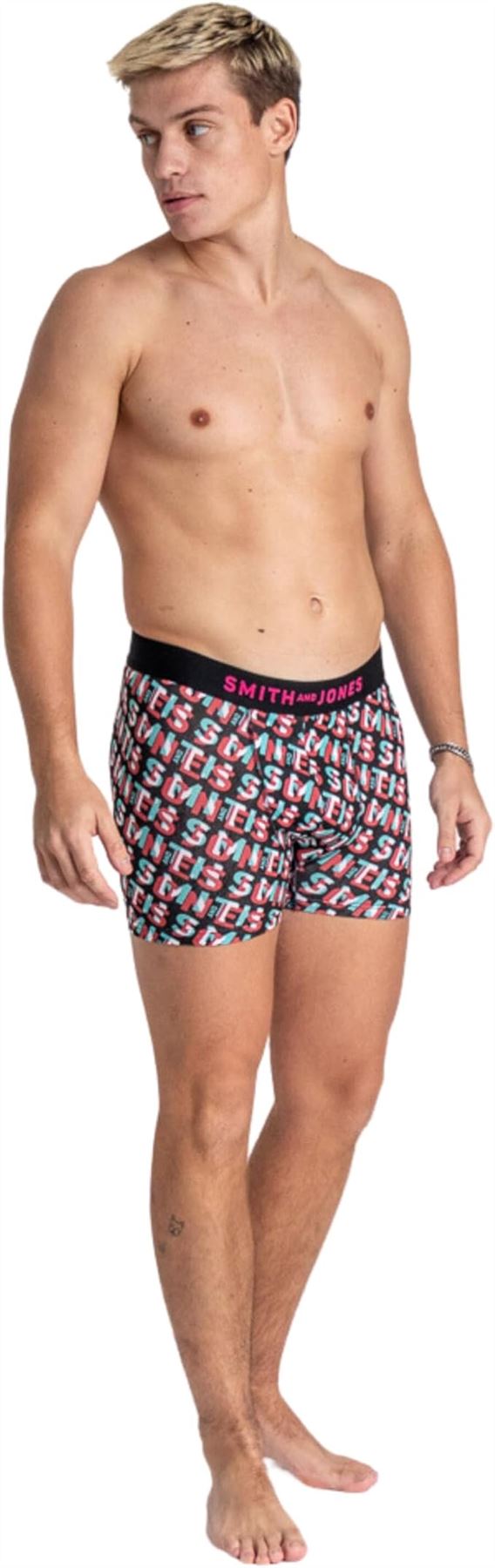 SMITH & JONES mens boxer multipack of 7 stretch underpants colourful trunk brief - Bild 23 von 55