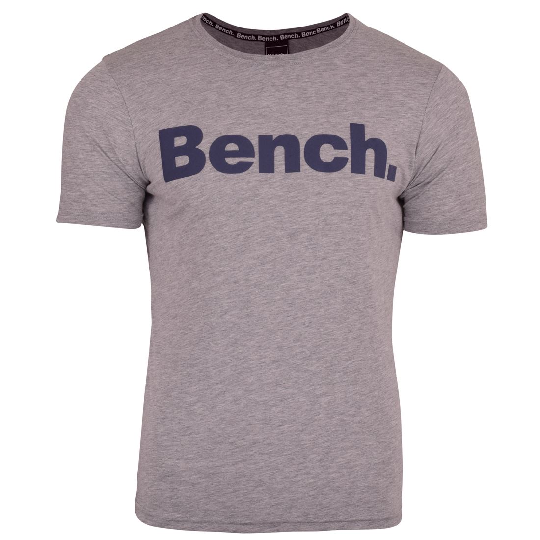 Bench Mens Short Sleeve Logo Crew Neck Cotton T Shirt Tee Top - Picture 5 of 14