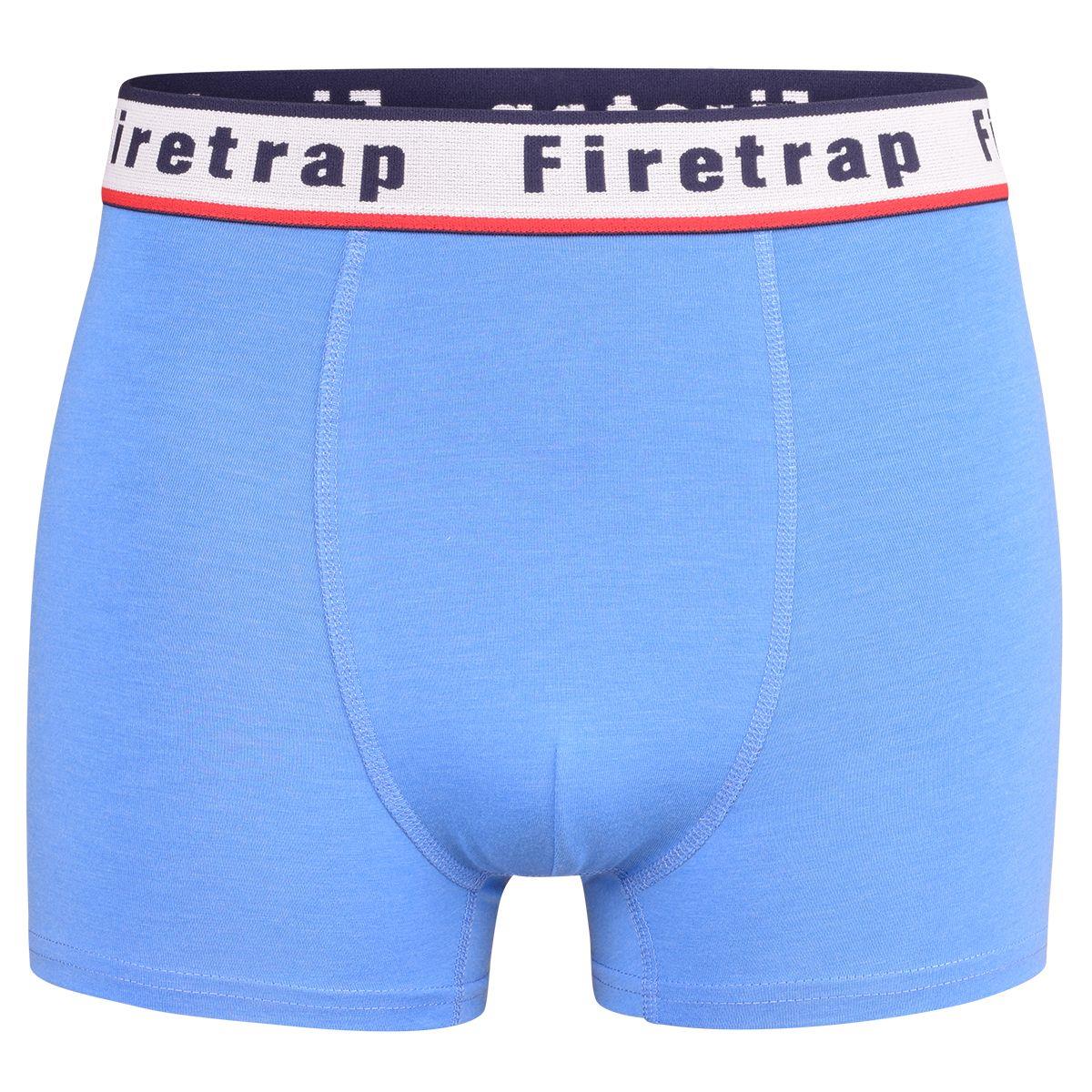 Firetrap Mens 3 Pack Designer Boxer Shorts Boxers Underwear Stretch Cotton Brief - Picture 10 of 16
