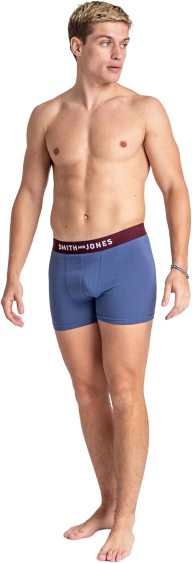 SMITH & JONES mens boxer multipack of 7 stretch underpants colourful trunk brief - Bild 20 von 55