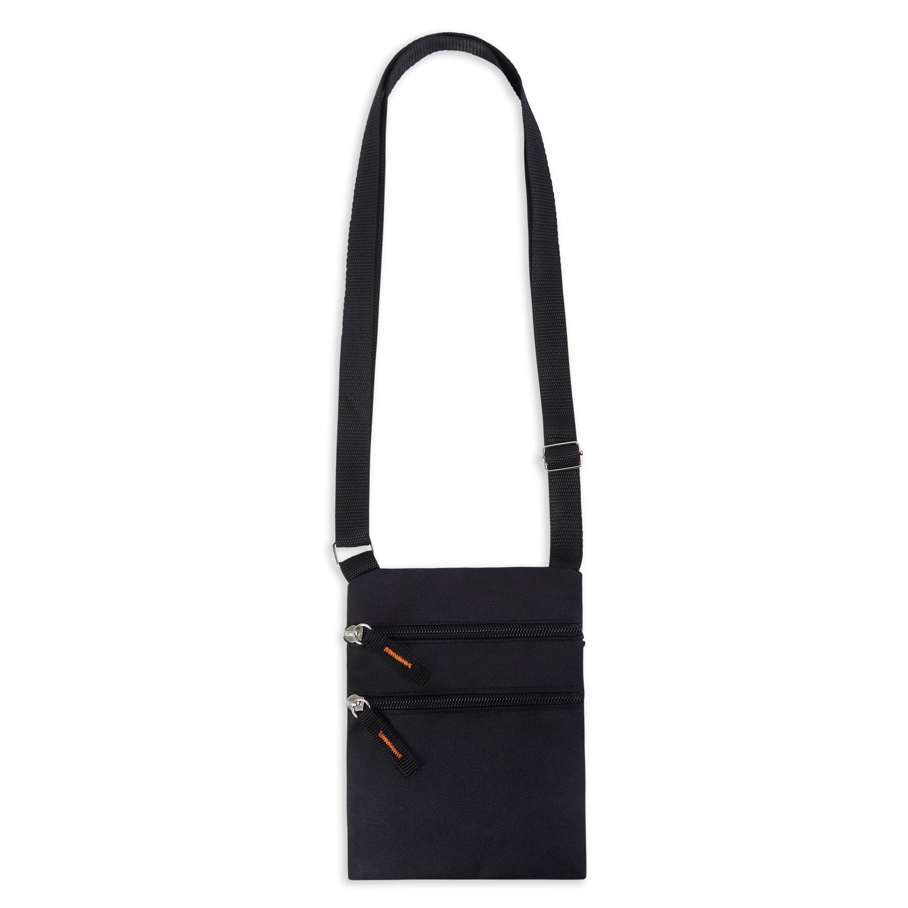 Mini Messenger Shoulder Bag Travel Work Small Item Crossbody Passport Pouch - Picture 3 of 18