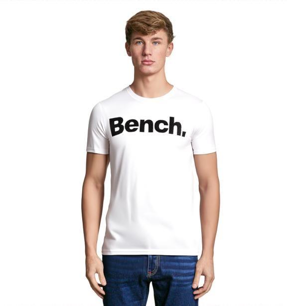 Mens Bench Cotton T-shirt Short Sleeve Crew Neck Designer Logo Tee Casual Top - Picture 8 of 37