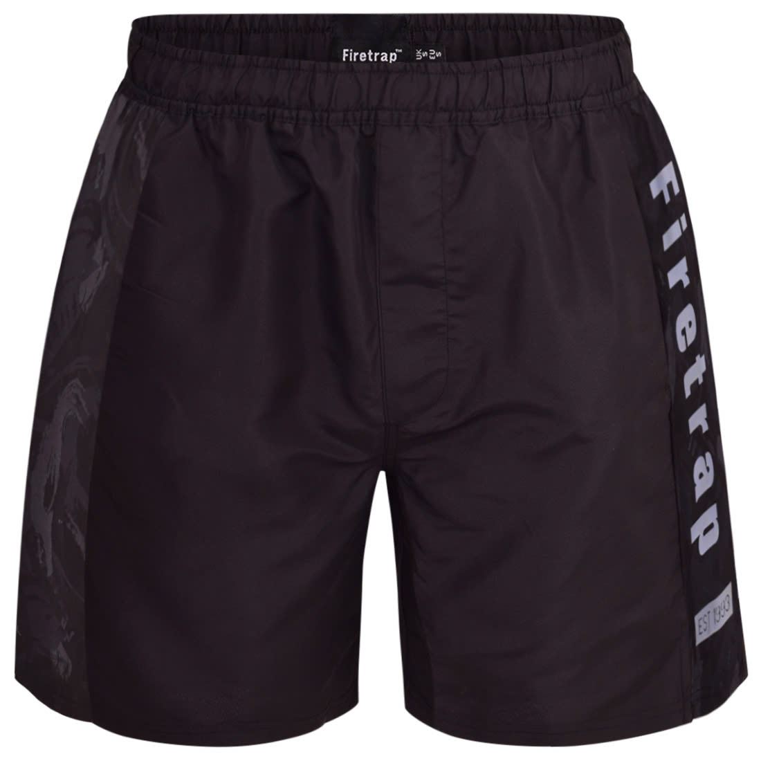 Mens Firetrap Swimming Shorts Quick Dry Mesh Lined Beach Pool Holiday Swim Short - Picture 3 of 14