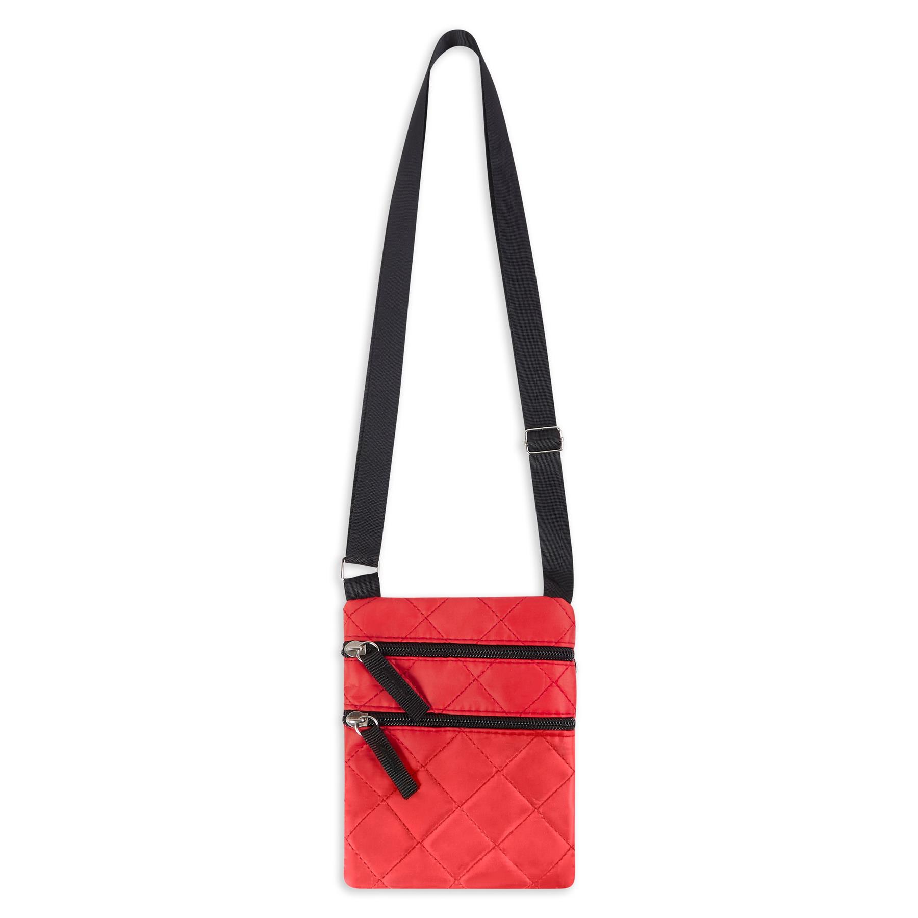 Mini Messenger Shoulder Bag Travel Work Small Item Crossbody Passport Pouch - Picture 15 of 18
