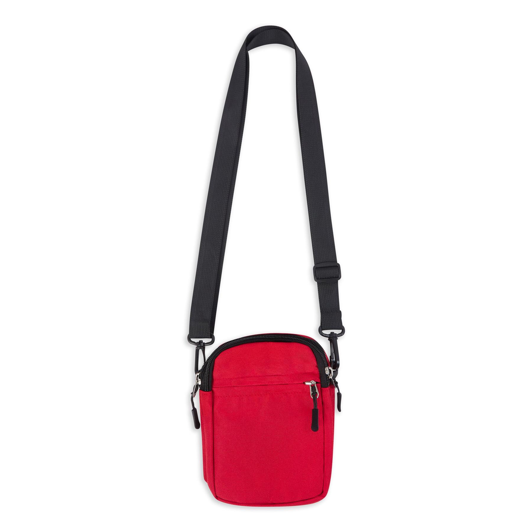 Small Plain Canvas Side Bag Crossbody, Shoulder Bag Messenger Pouch Mens Unisex - Picture 18 of 18