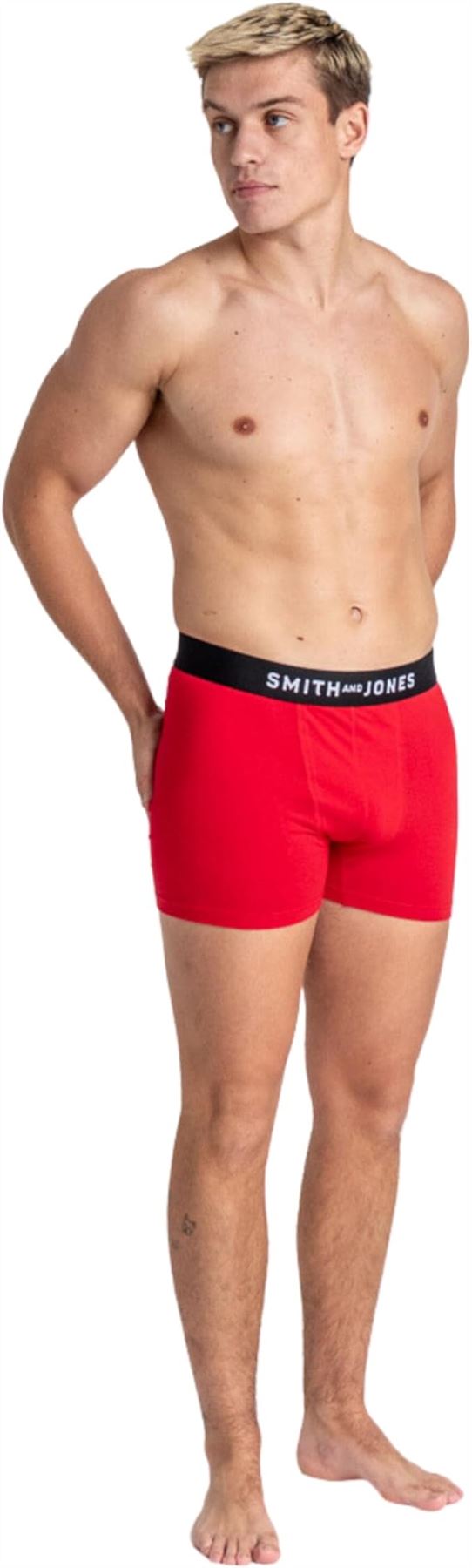 SMITH & JONES mens boxer multipack of 7 stretch underpants colourful trunk brief - Bild 44 von 55