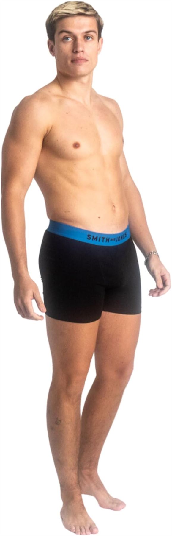 SMITH & JONES mens boxer multipack of 7 stretch underpants colourful trunk brief - Bild 11 von 55