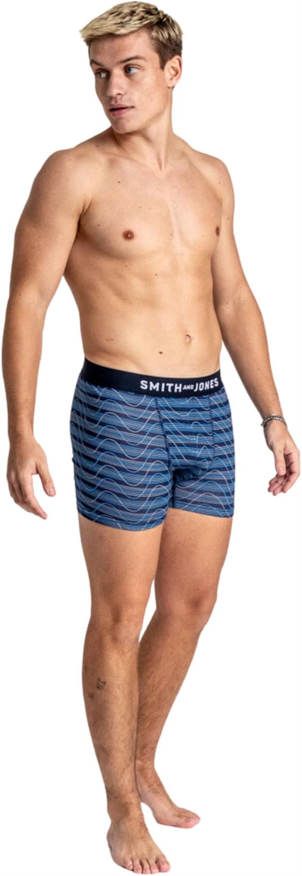 SMITH & JONES mens boxer multipack of 7 stretch underpants colourful trunk brief - Bild 55 von 55