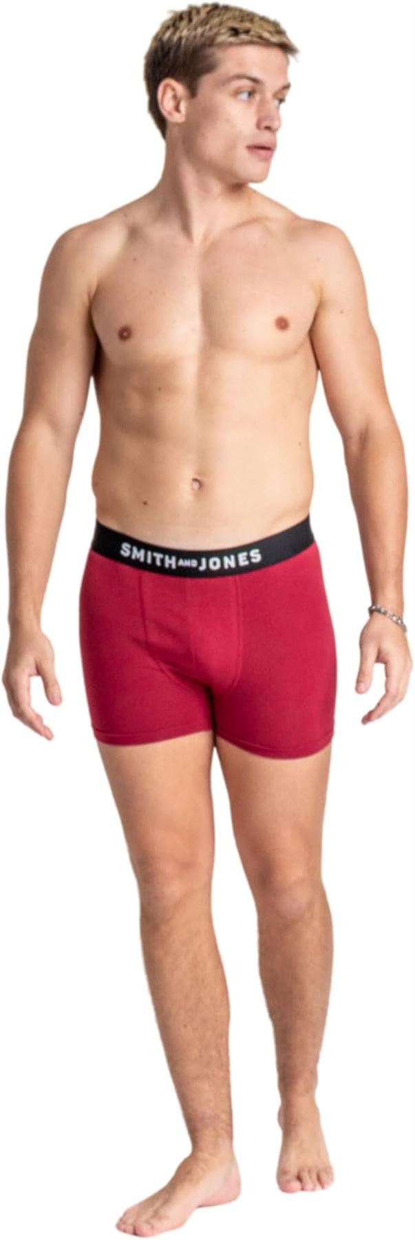 SMITH & JONES mens boxer multipack of 7 stretch underpants colourful trunk brief - Bild 37 von 55