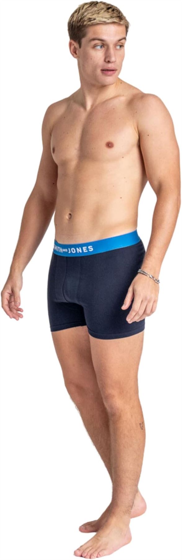 SMITH & JONES mens boxer multipack of 7 stretch underpants colourful trunk brief - Bild 41 von 55