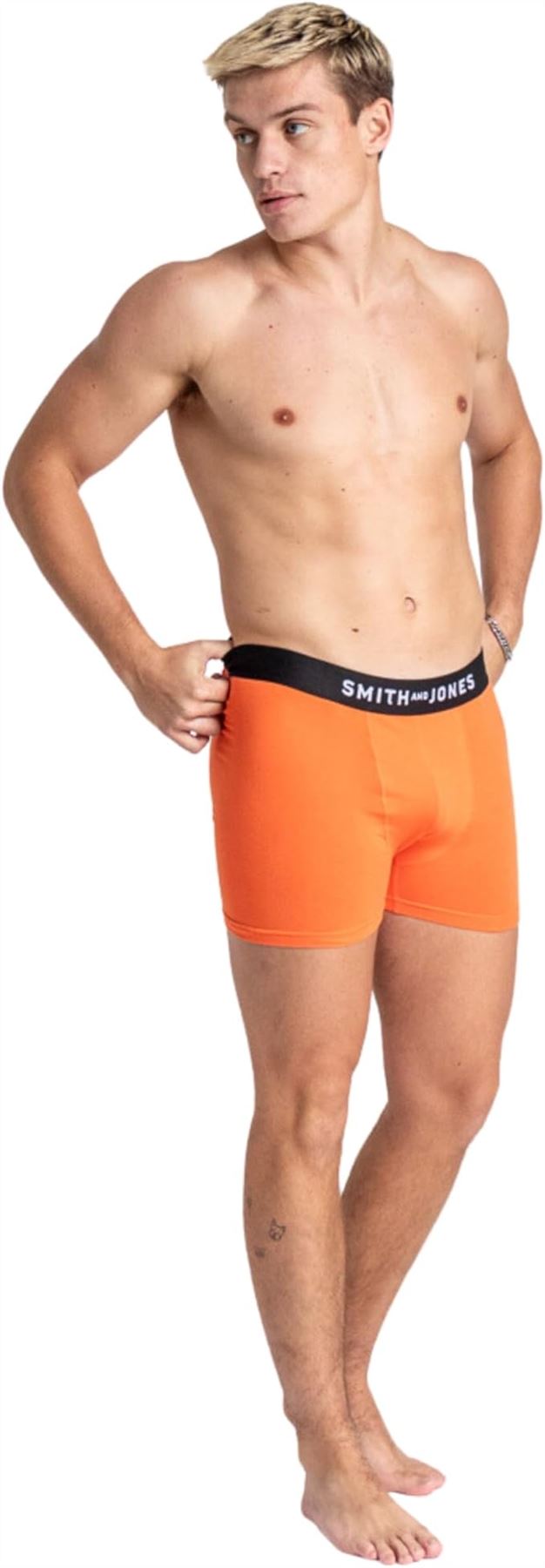 SMITH & JONES mens boxer multipack of 7 stretch underpants colourful trunk brief - Bild 46 von 55