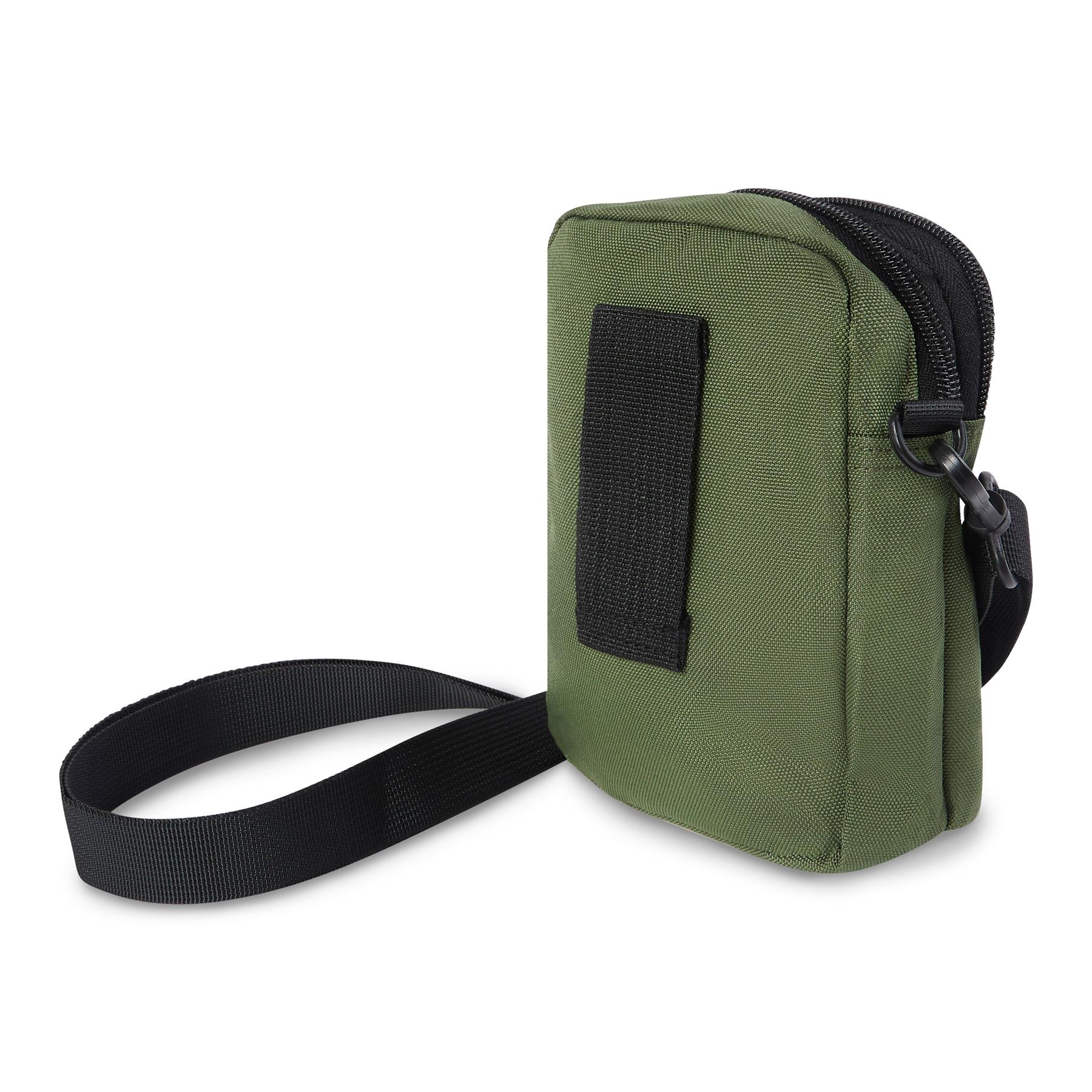 Small Plain Canvas Side Bag Crossbody, Shoulder Bag Messenger Pouch Mens Unisex - Picture 12 of 18
