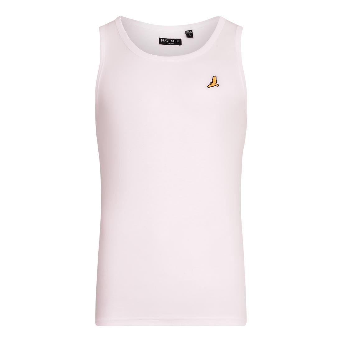 Mens Vest Sleeveless Tank Top 100% Cotton Undershirt Gym Holiday Classic Fit - Picture 3 of 6