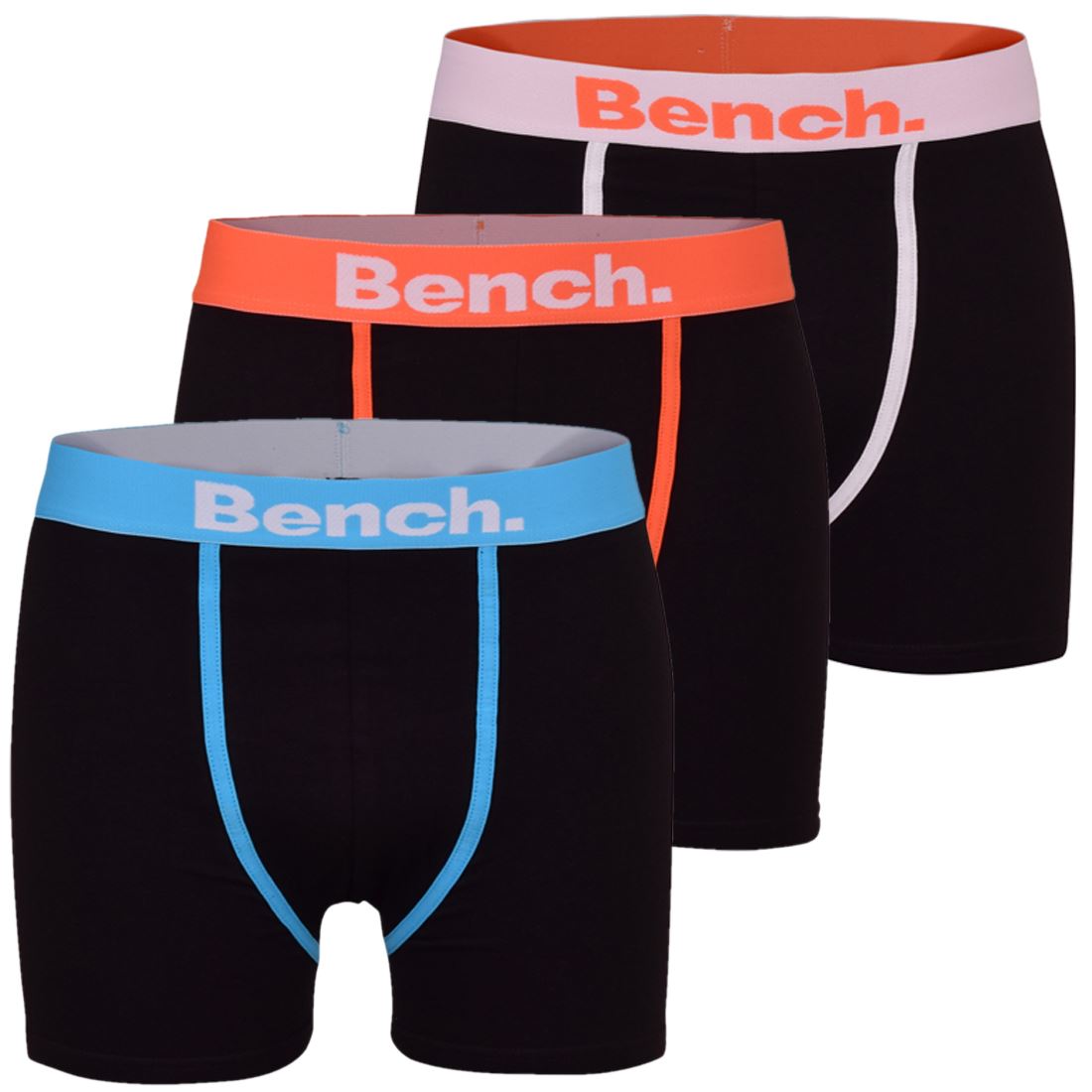 Bench 3 Pack Mens Boxers Underwear Trunks Boxer Shorts Under Pants Gift
